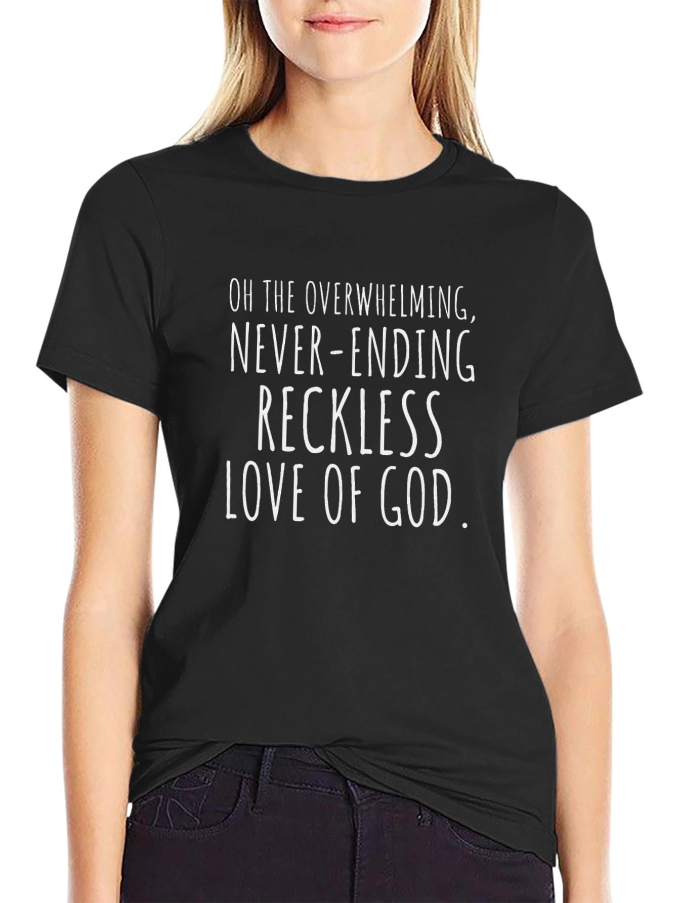 Reckless Love of God Graphic Tee - Black