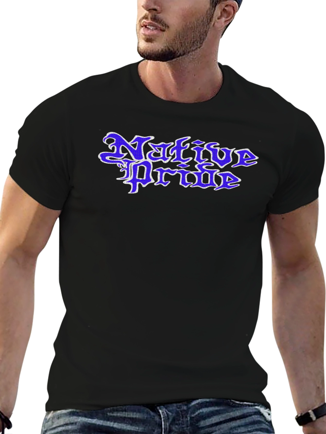 Native Pride Black T-Shirt