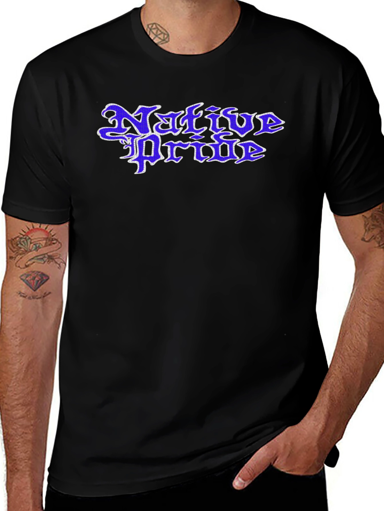 Native Pride Black T-Shirt
