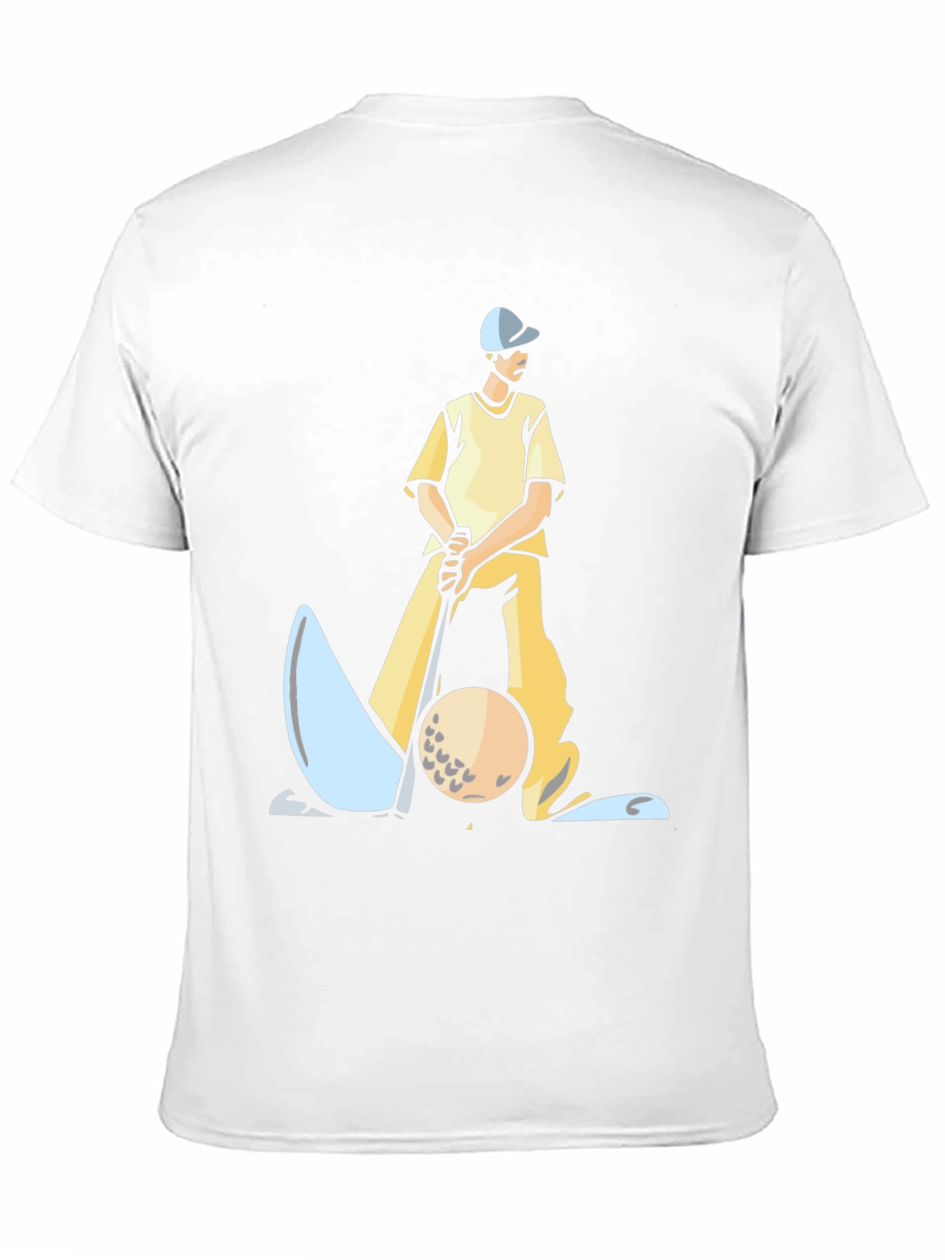 Golfer Graphic Tee - Unique Design Comfortable Fit