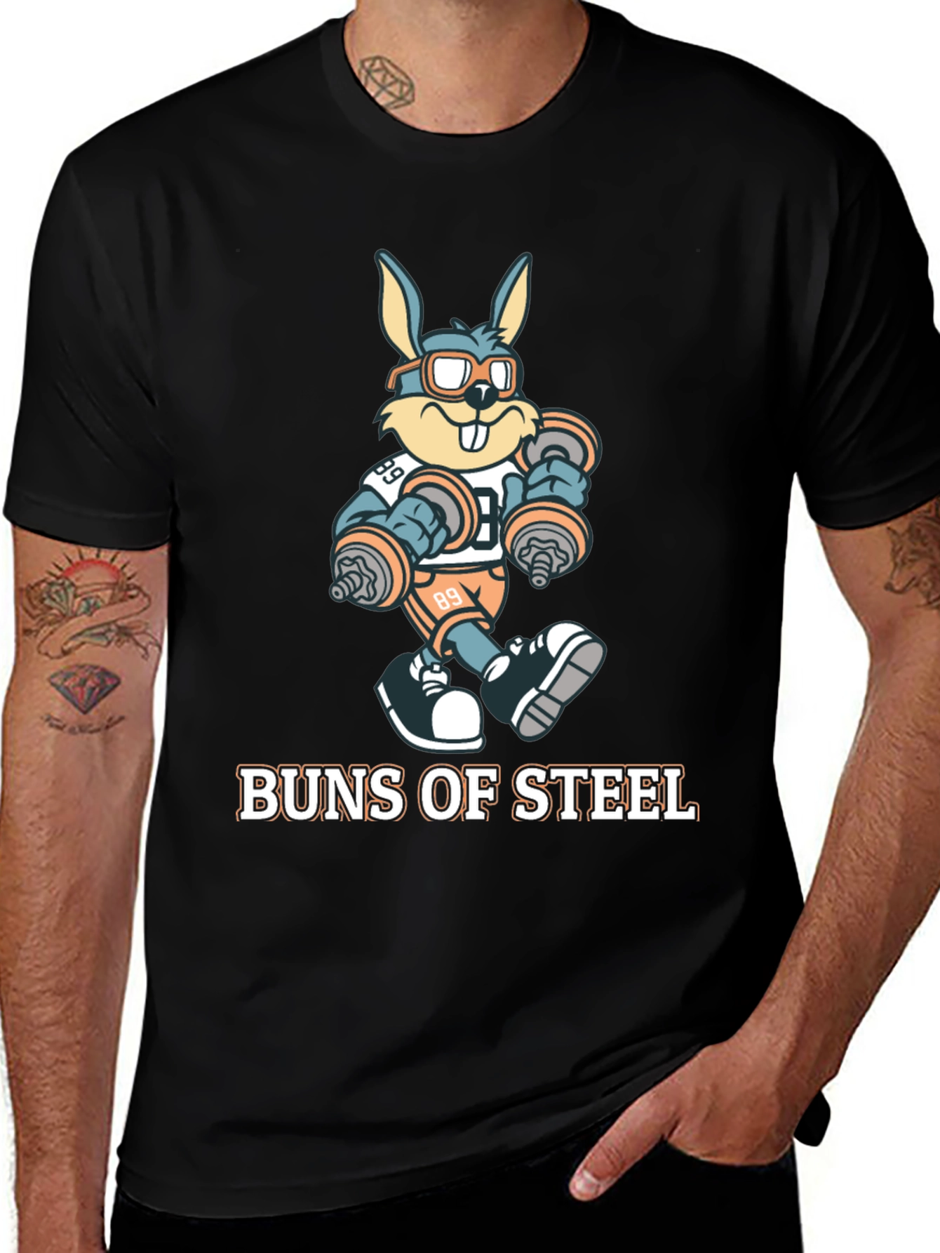 Buns of Steel Graphic T-Shirt