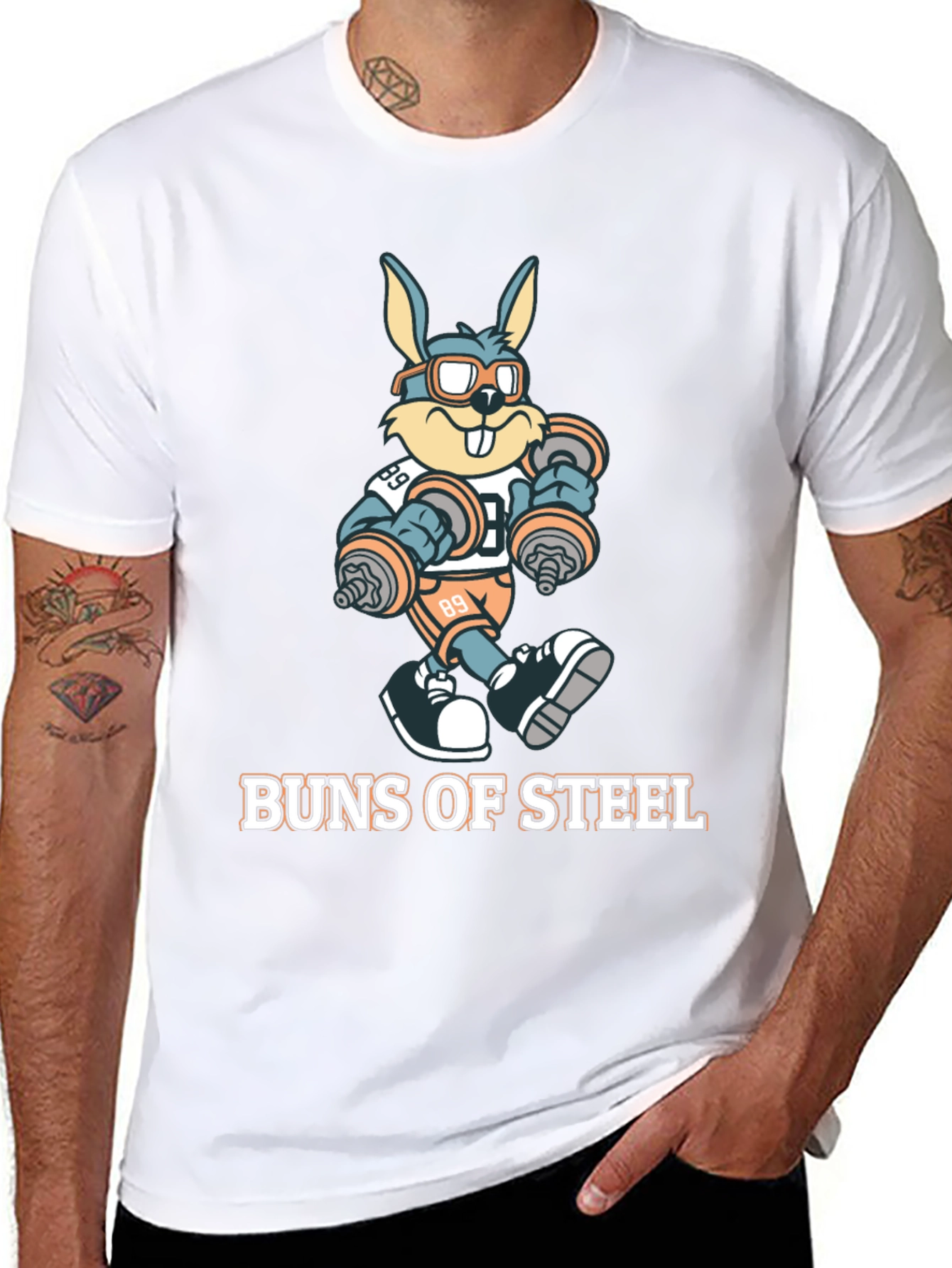 Buns of Steel Graphic T-Shirt
