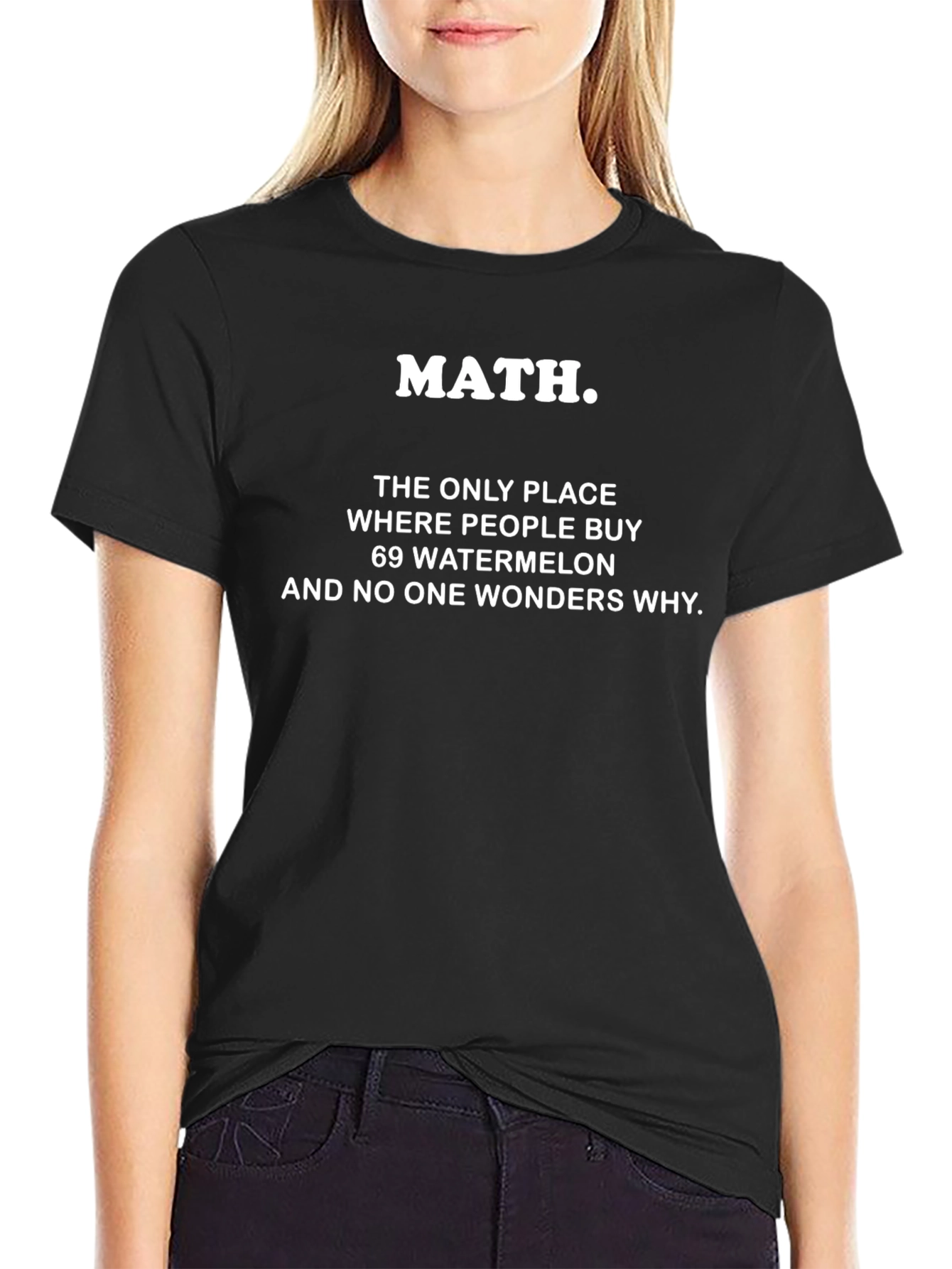 Math Watermelon Graphic Tee - Unisex