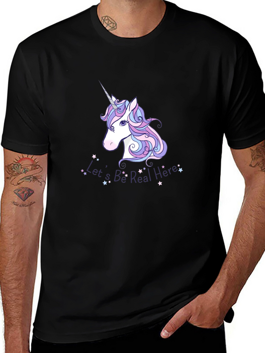 Unicorn Graphic Tee - Lets Be Real