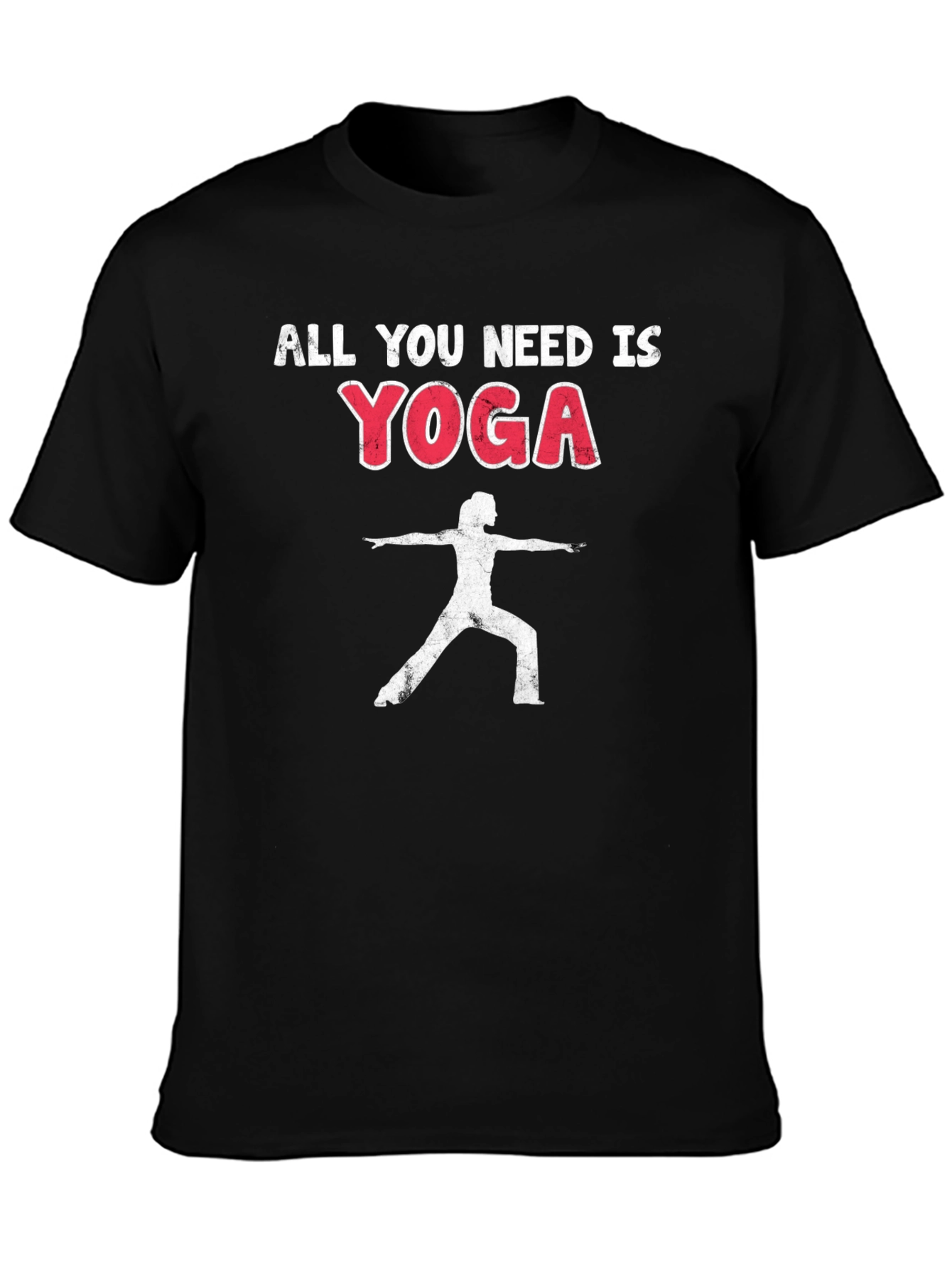 All You Need Is Yoga Black T-Shirt