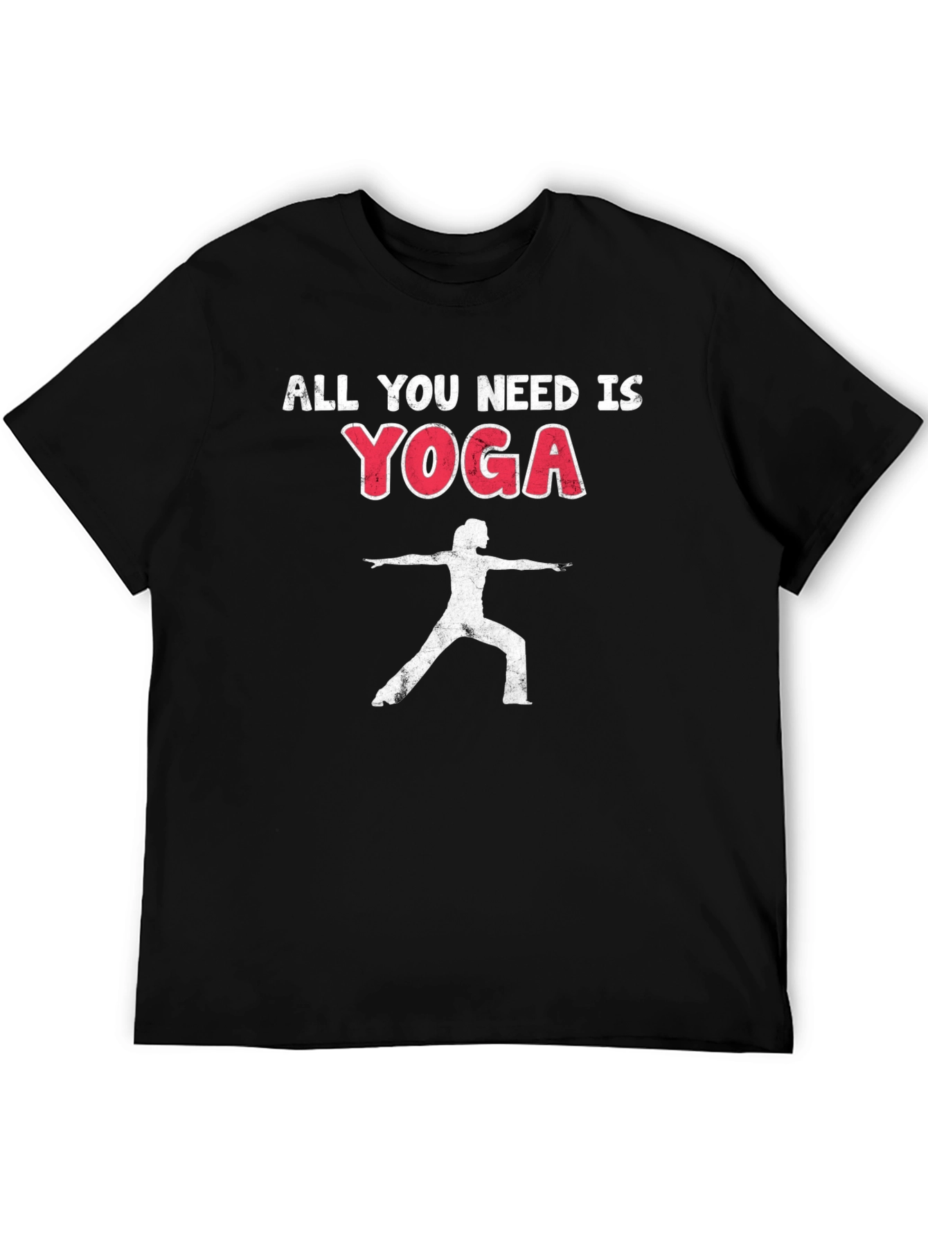 All You Need Is Yoga Black T-Shirt