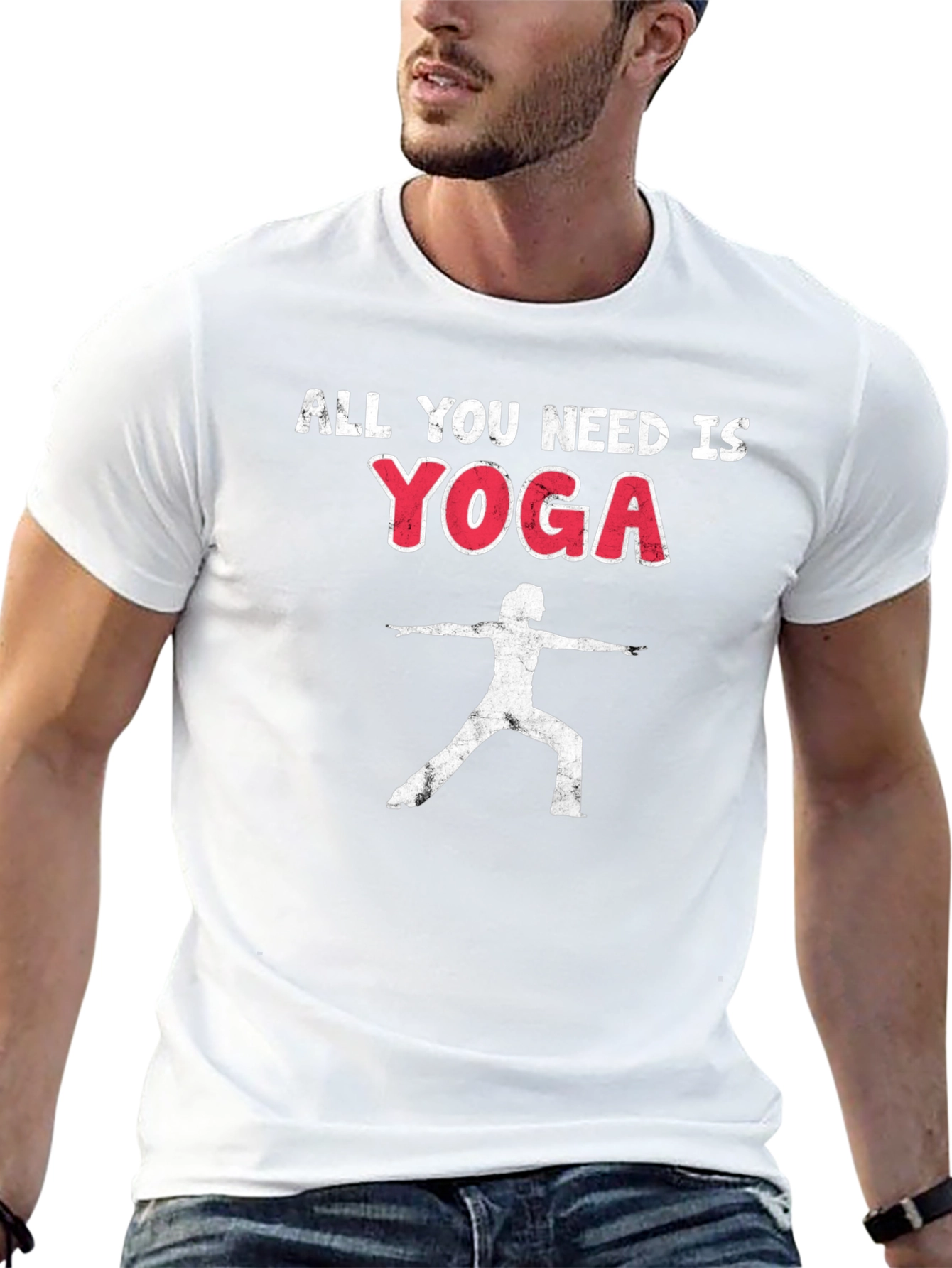All You Need Is Yoga Black T-Shirt