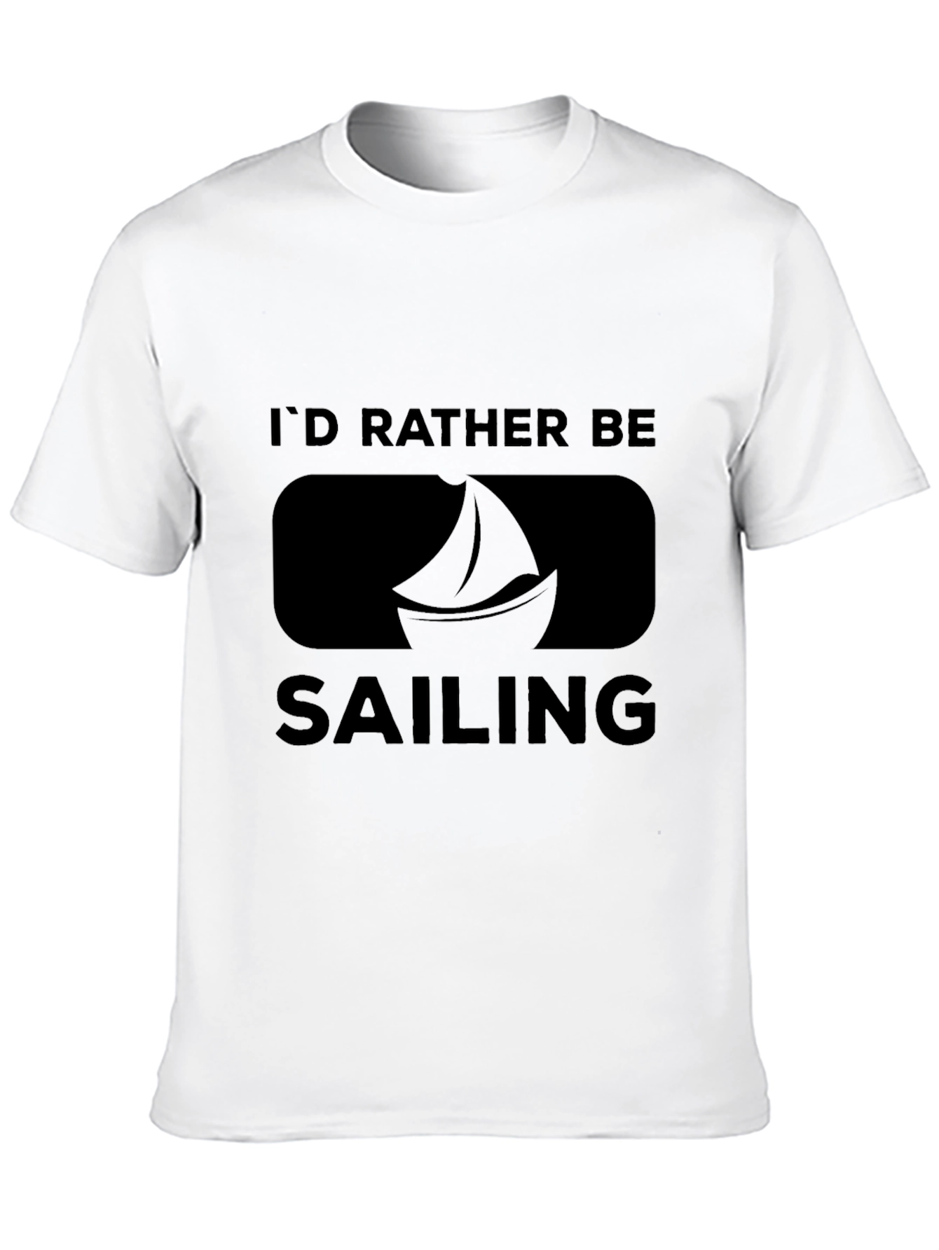 Id Rather Be Sailing T-Shirt
