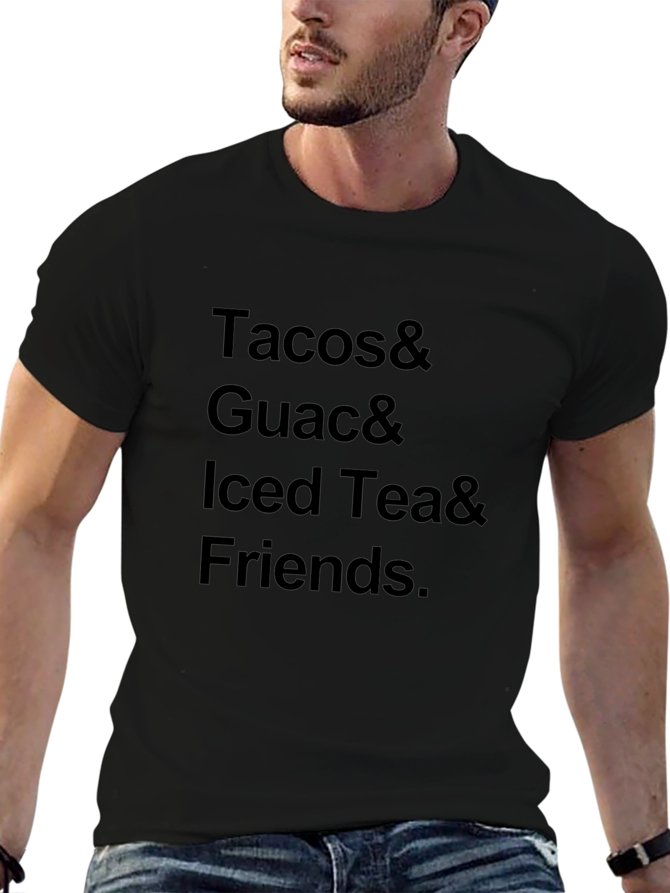 Tacos & Guac & Iced Tea Graphic Tee