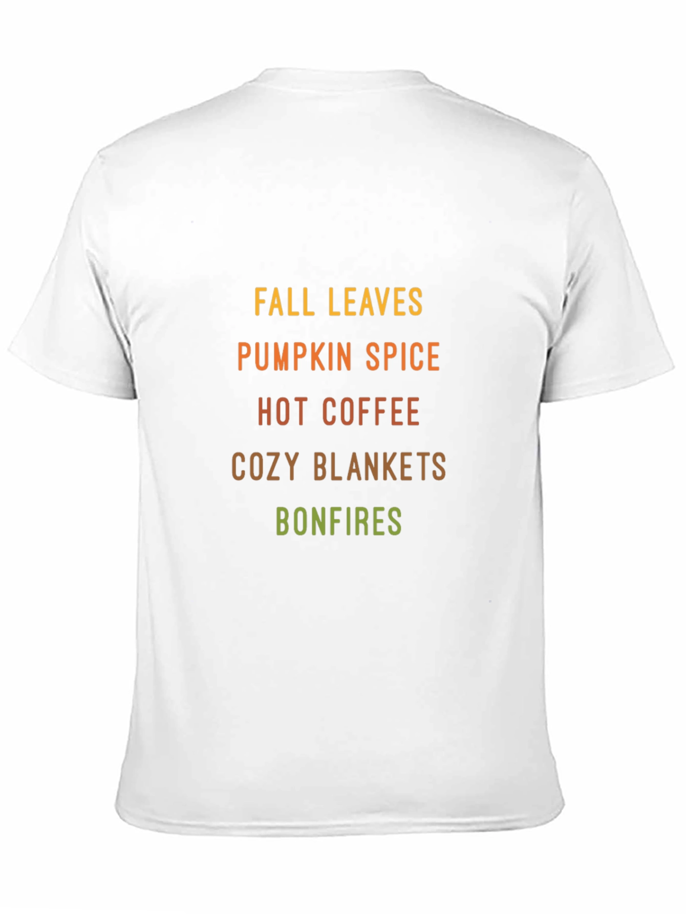 Fall Leaves Pumpkin Spice T-Shirt