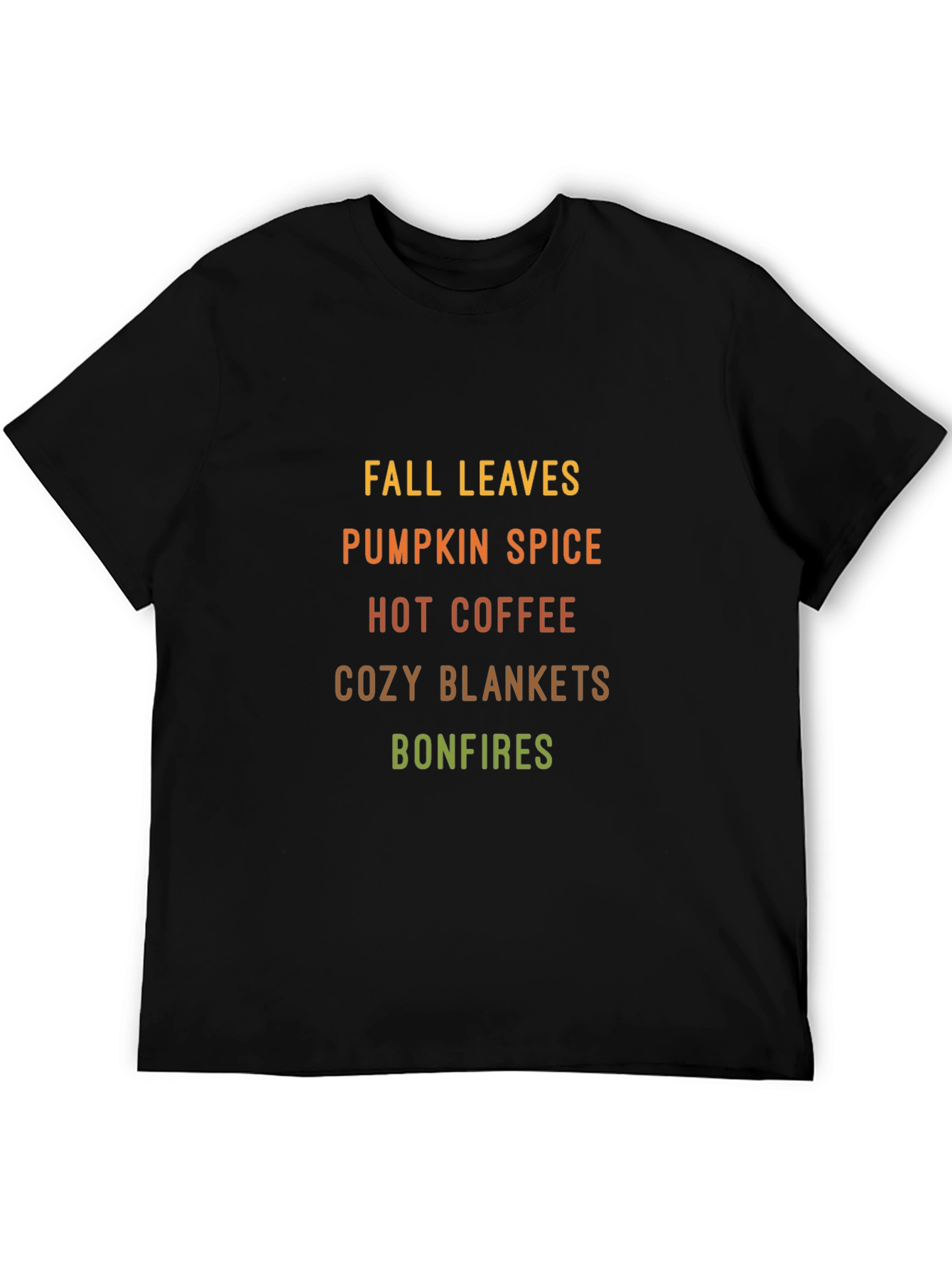 Fall Leaves Pumpkin Spice T-Shirt