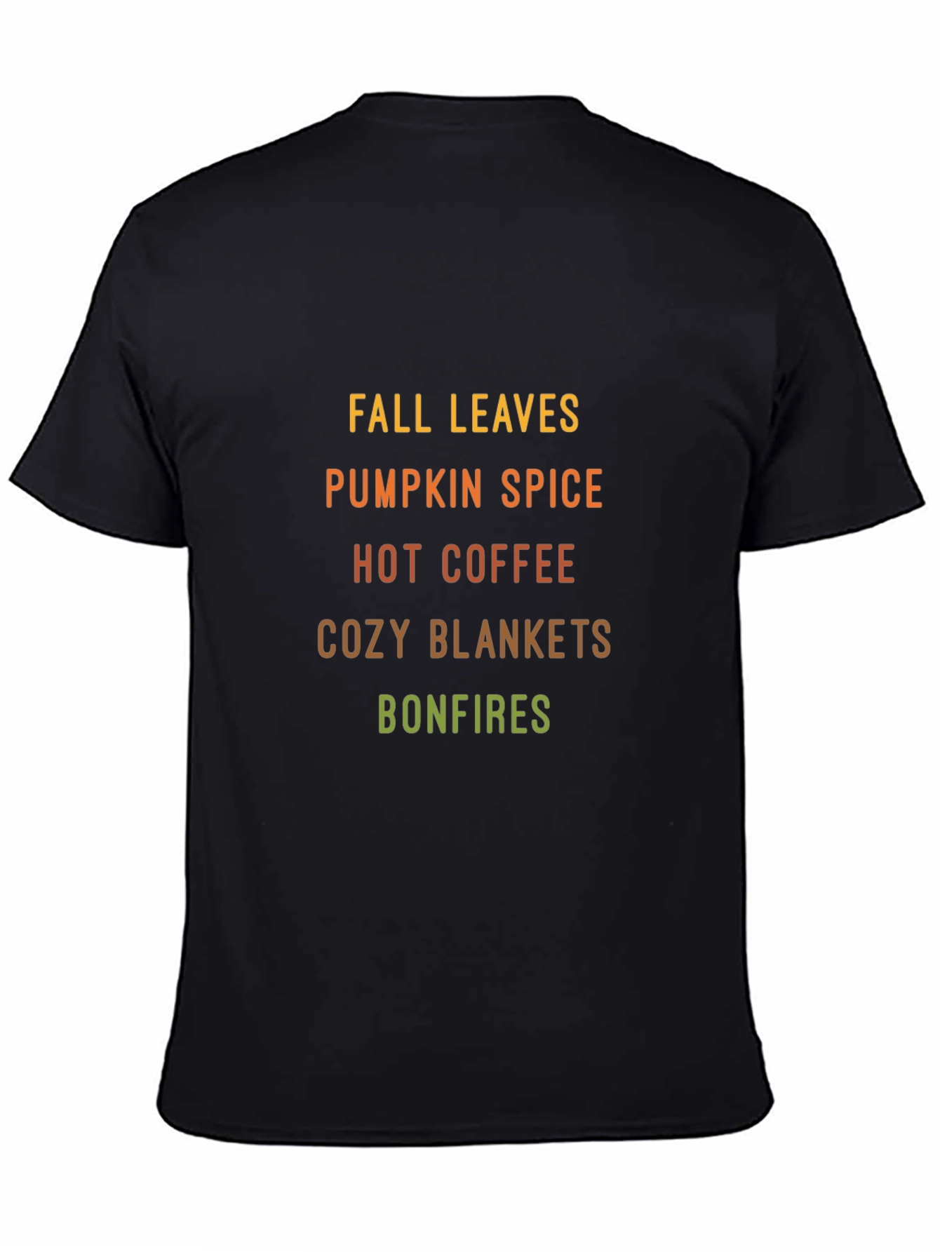 Fall Leaves Pumpkin Spice T-Shirt