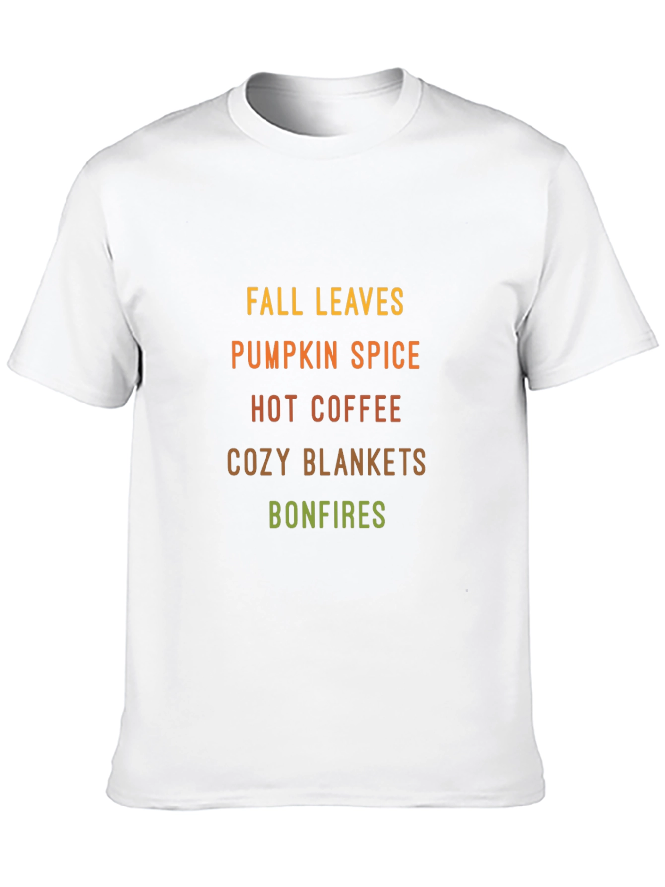 Fall Leaves Pumpkin Spice T-Shirt