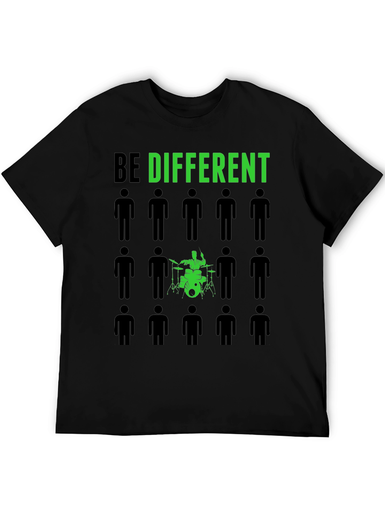Be Different T-Shirt - Drummer Design