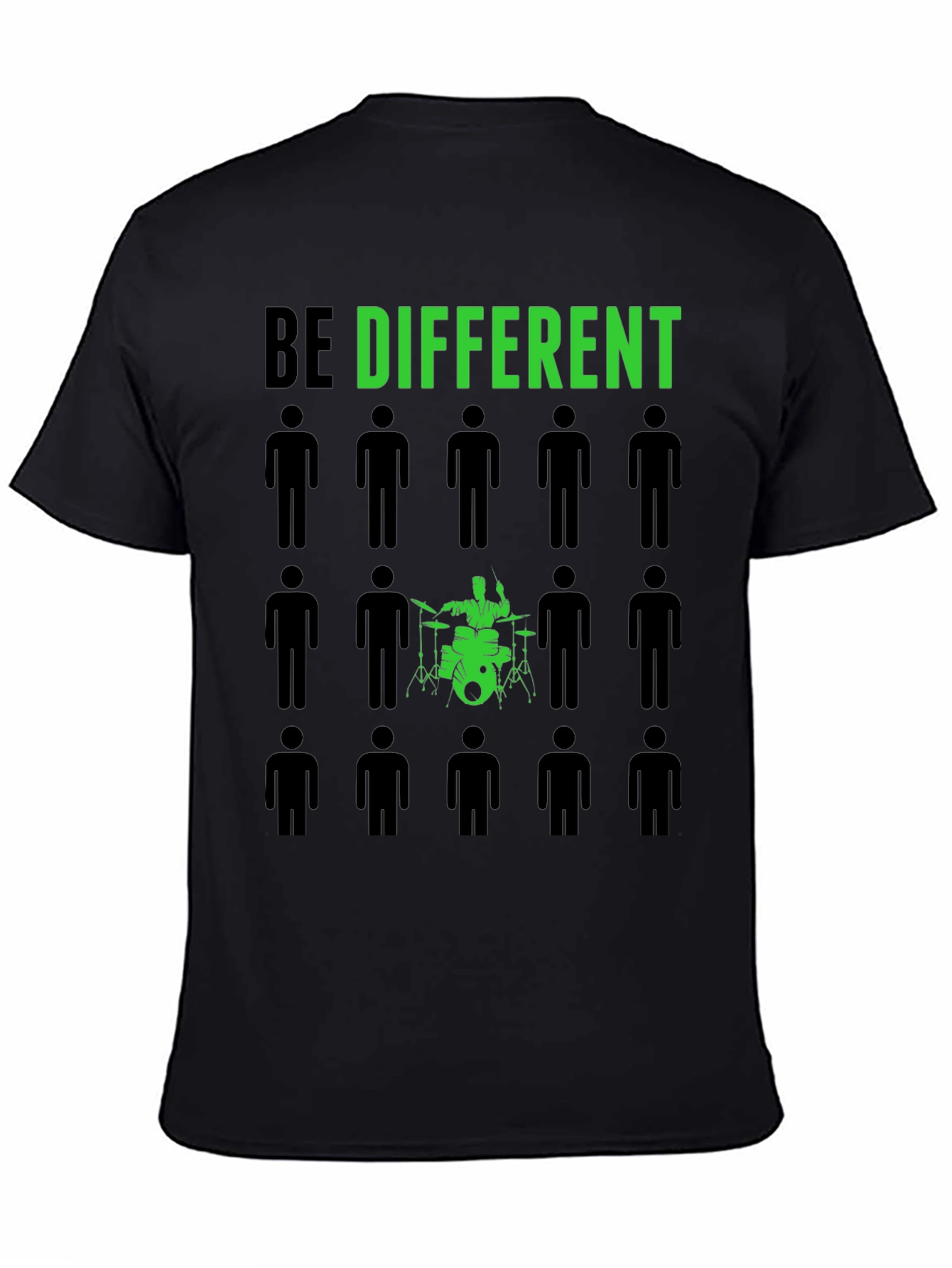 Be Different T-Shirt - Drummer Design
