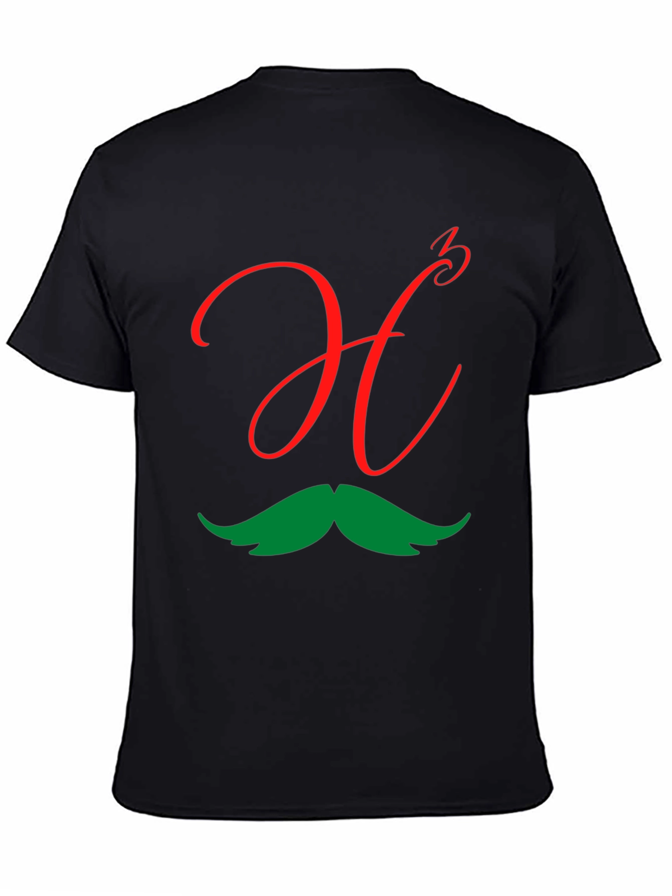 Red Letter H Mustache T-Shirt