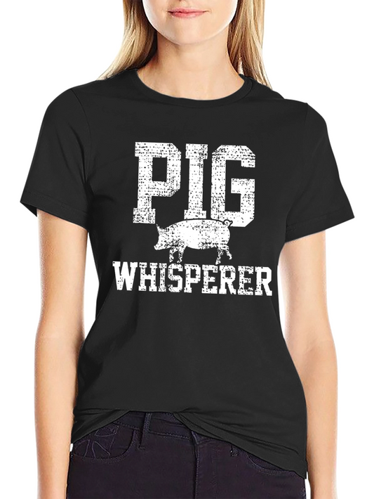 Pig Whisperer Graphic T-Shirt