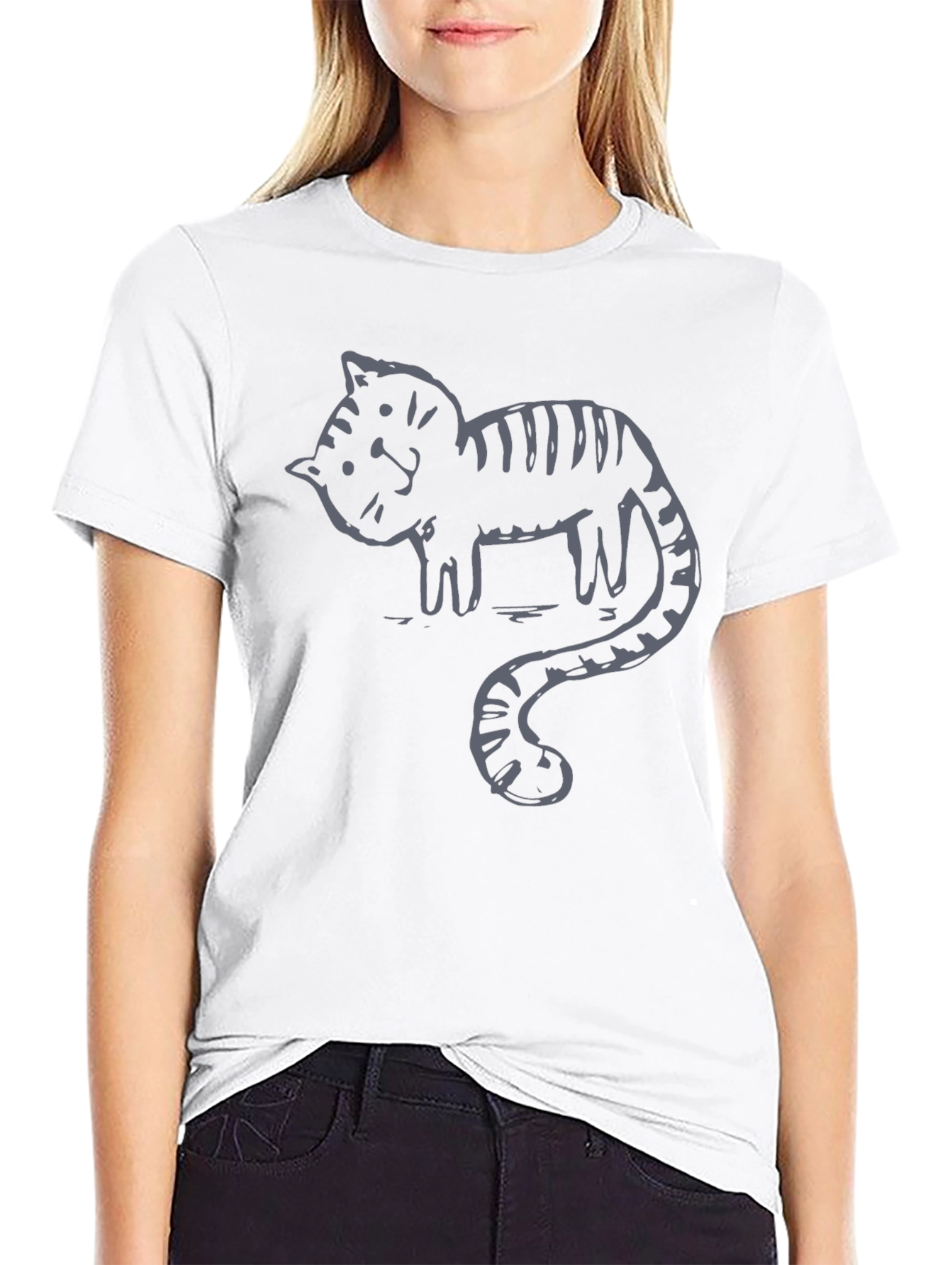 Cat T-Shirt - Fun Graphic Tee