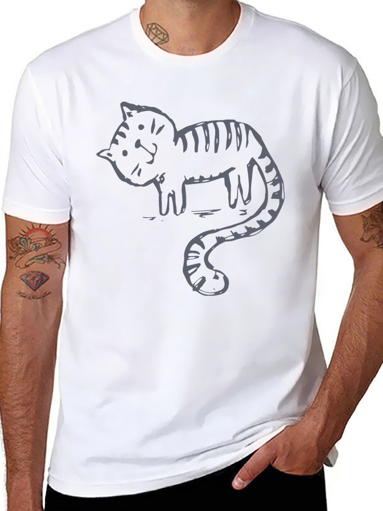 Cat T-Shirt - Fun Graphic Tee
