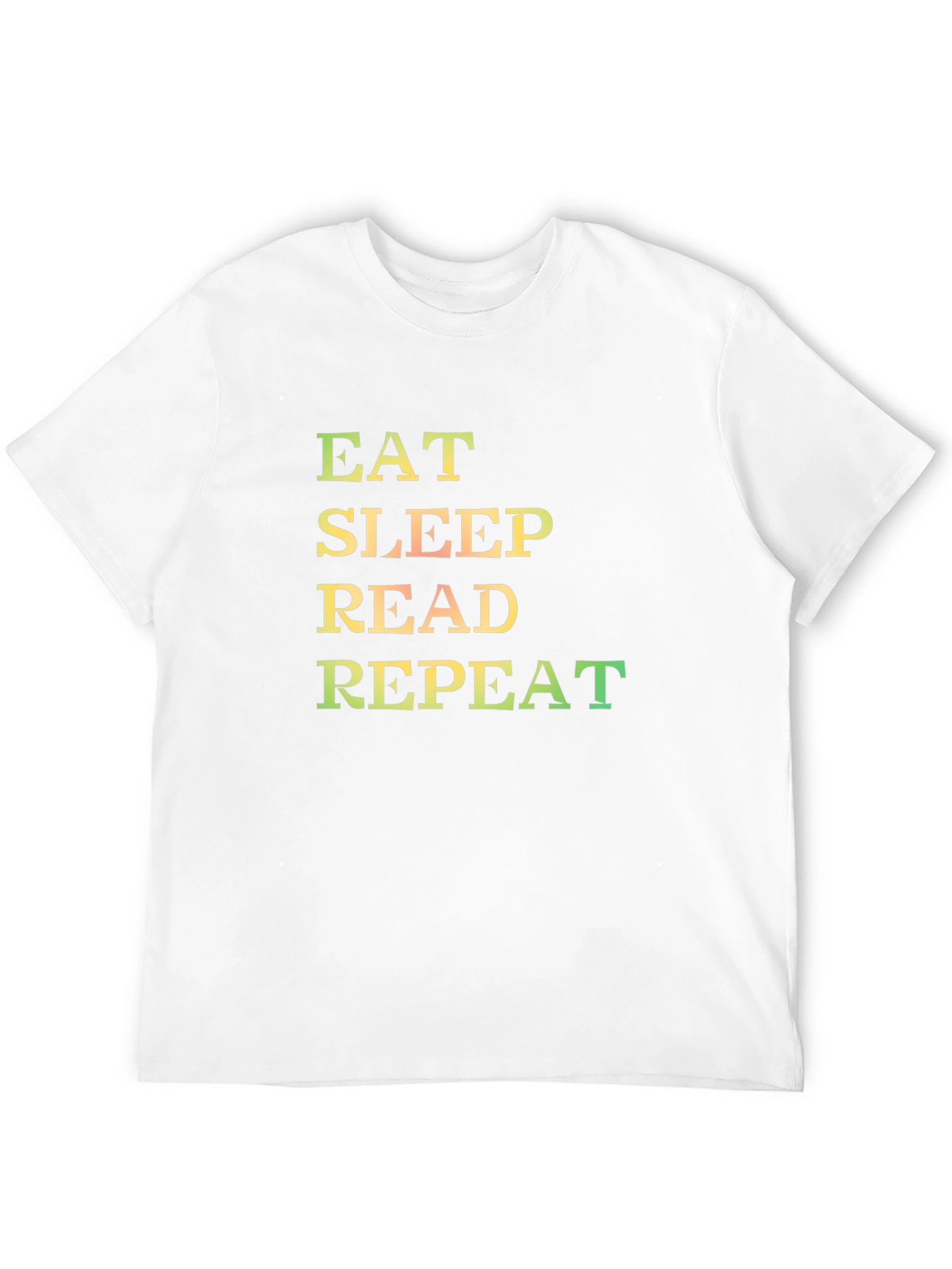 Eat Sleep Read Repeat Black Graphic Tee