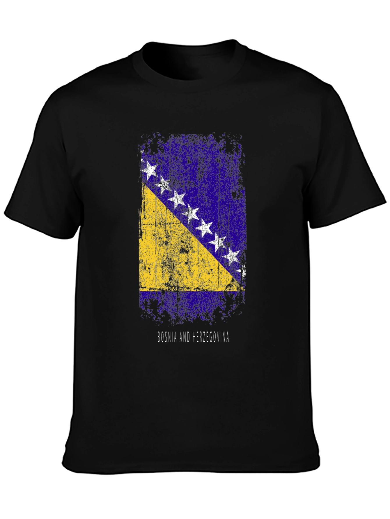 Bosnia & Herzegovina Flag Graphic T-Shirt