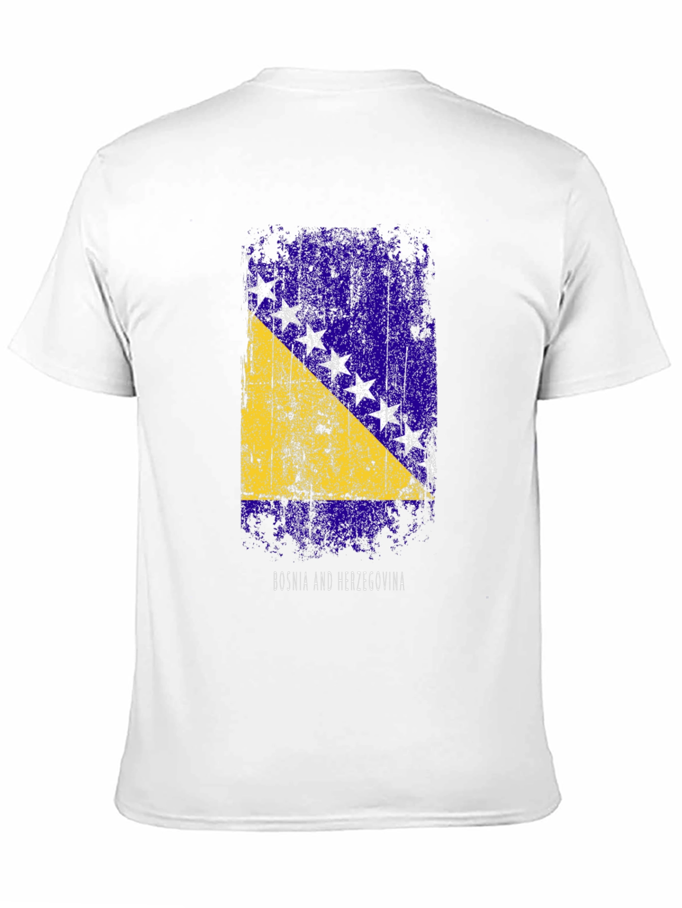Bosnia & Herzegovina Flag Graphic T-Shirt