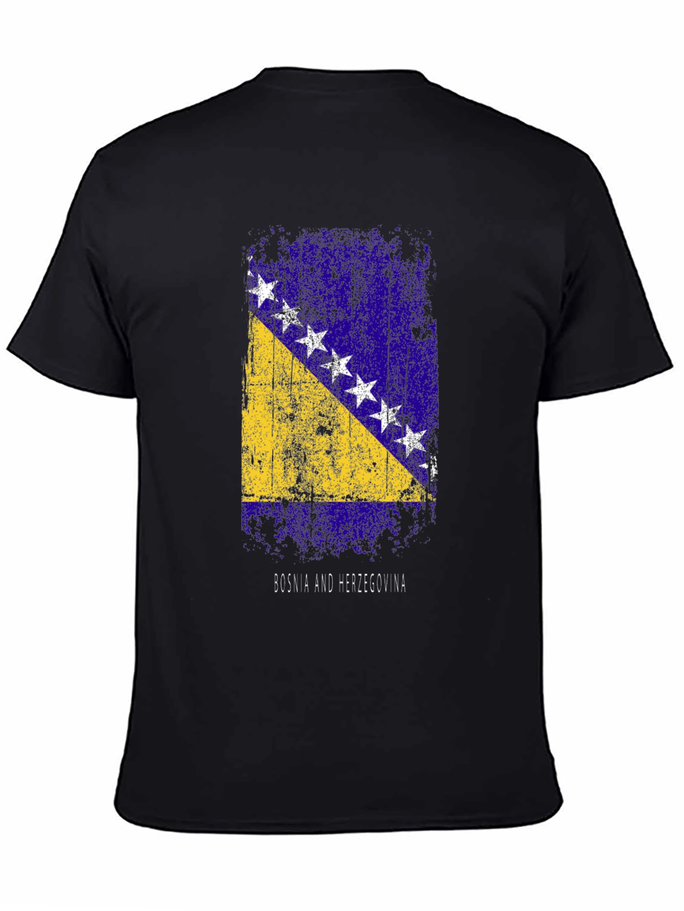 Bosnia & Herzegovina Flag Graphic T-Shirt