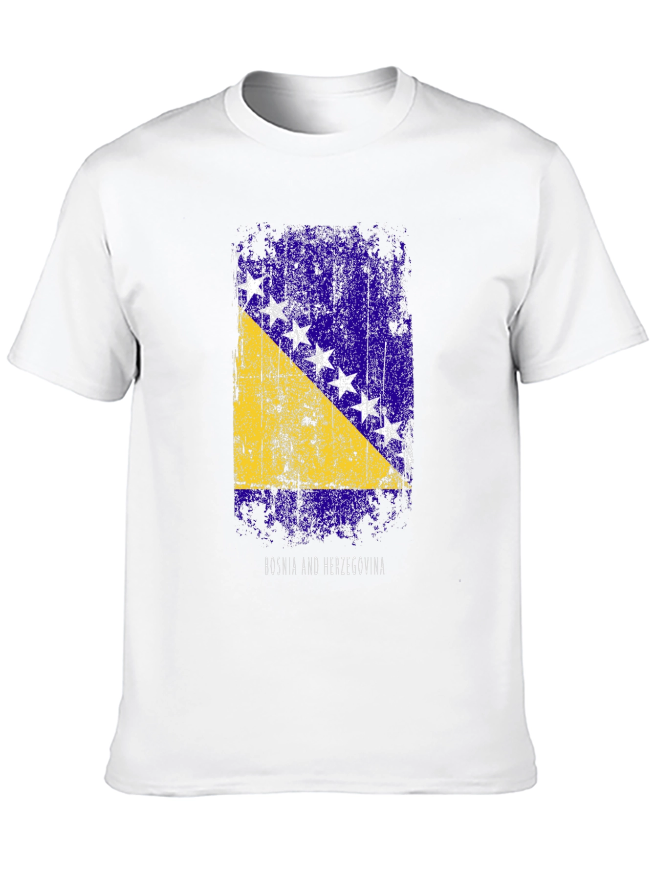 Bosnia & Herzegovina Flag Graphic T-Shirt