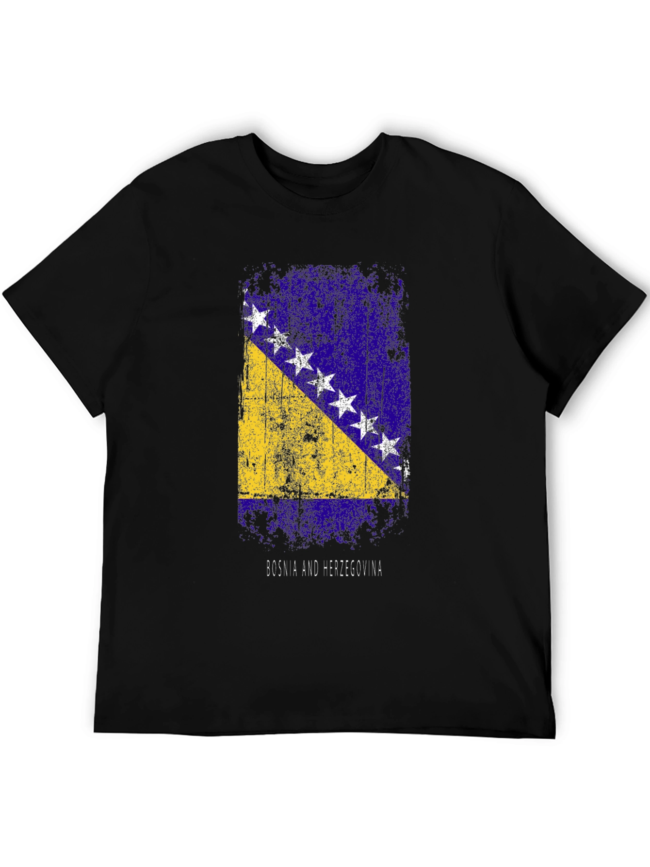 Bosnia & Herzegovina Flag Graphic T-Shirt