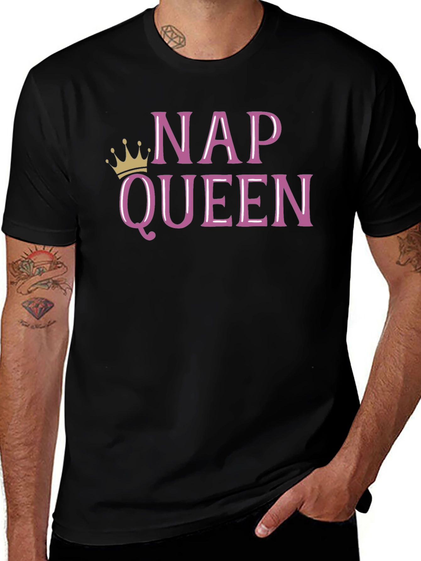 Nap Queen Graphic Tee - Comfortable Relaxed Fit