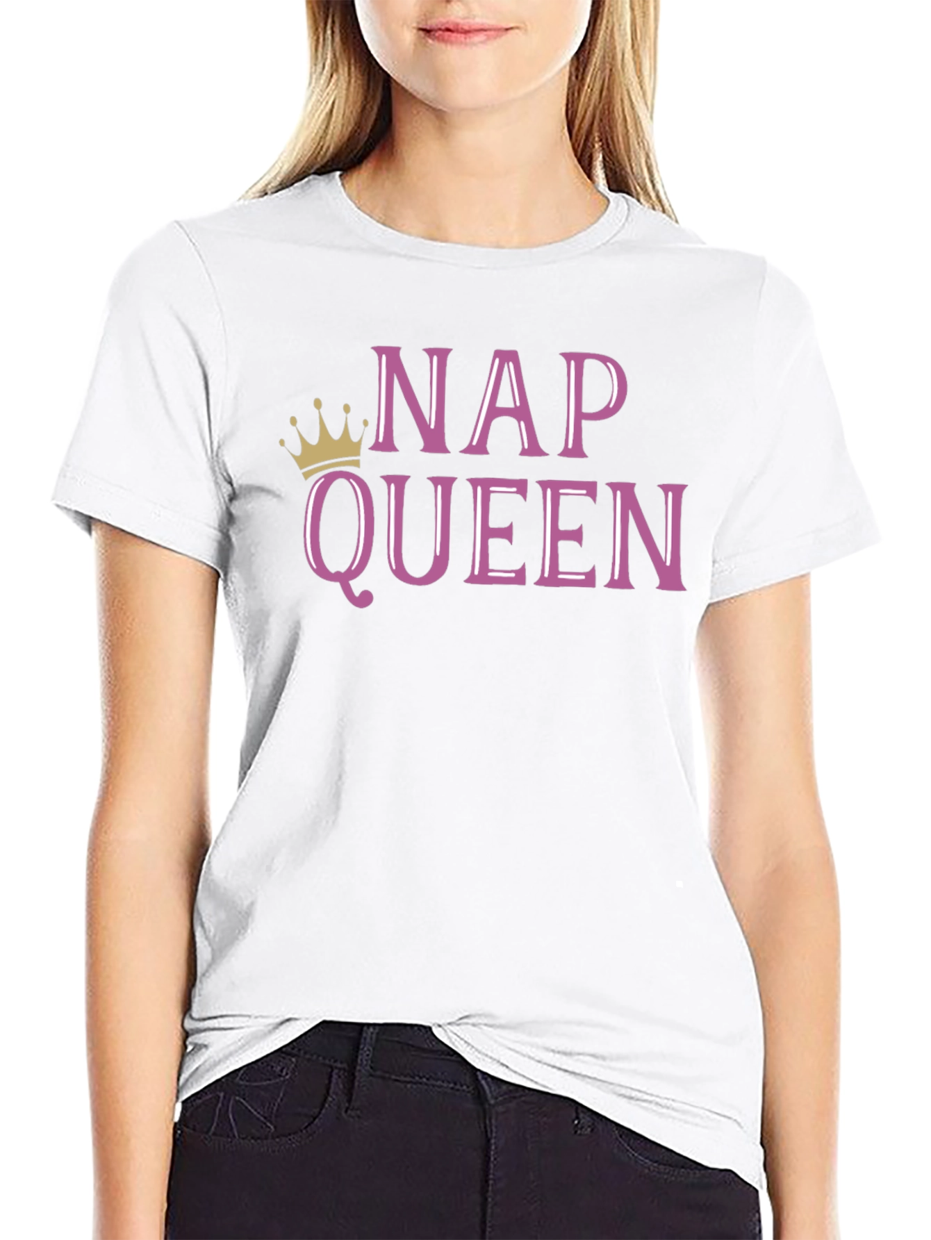 Nap Queen Graphic Tee - Comfortable Relaxed Fit