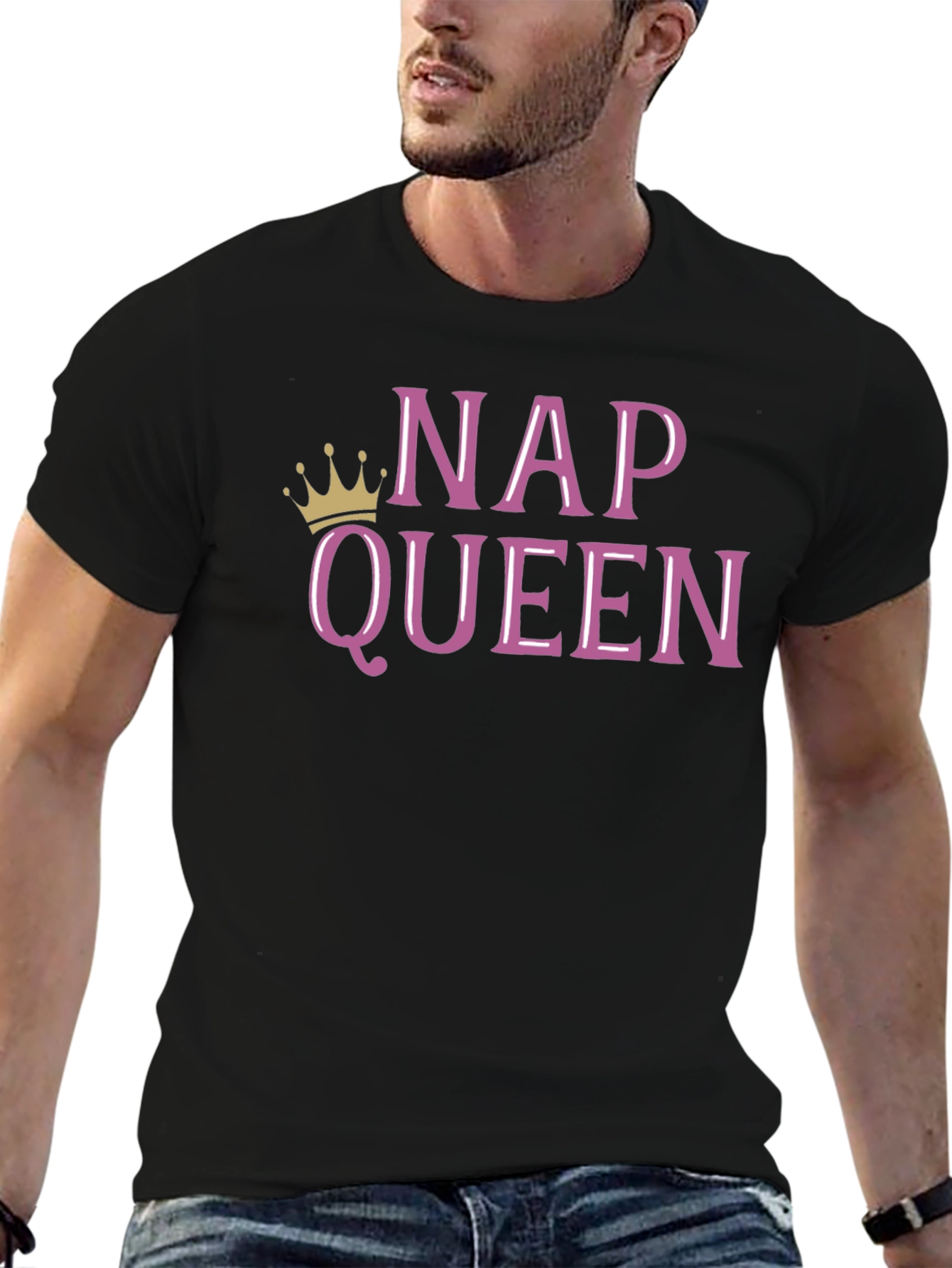 Nap Queen Graphic Tee - Comfortable Relaxed Fit