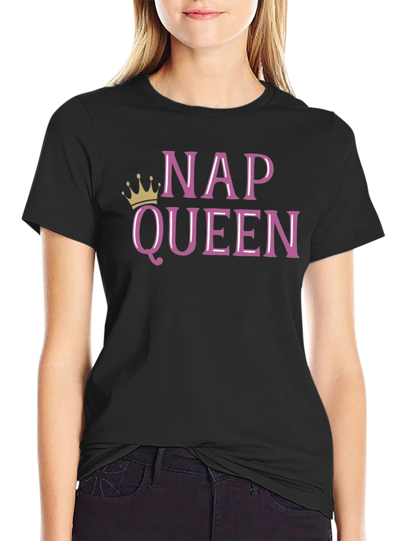 Nap Queen Graphic Tee - Comfortable Relaxed Fit