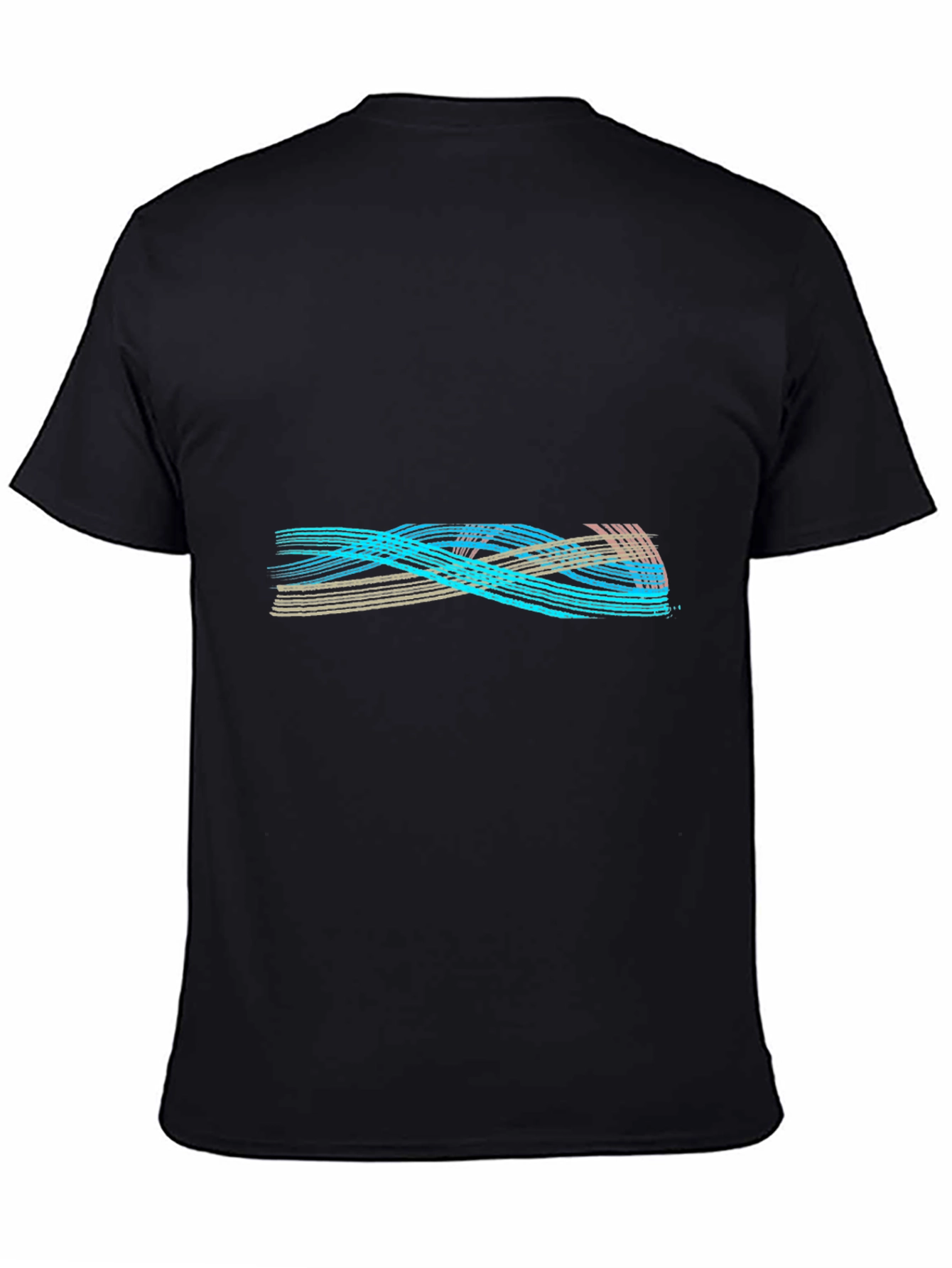 Abstract Lines Graphic Tee - Casual Comfort