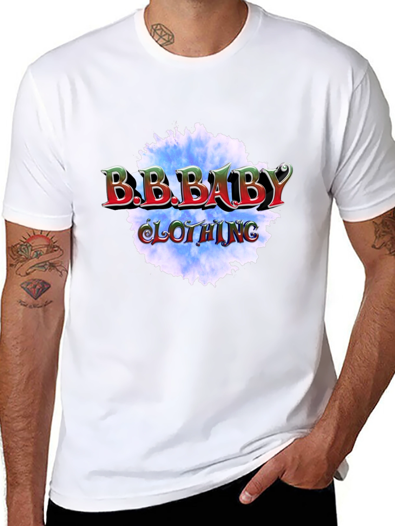B.B. Baby Clothing Black Graphic Tee