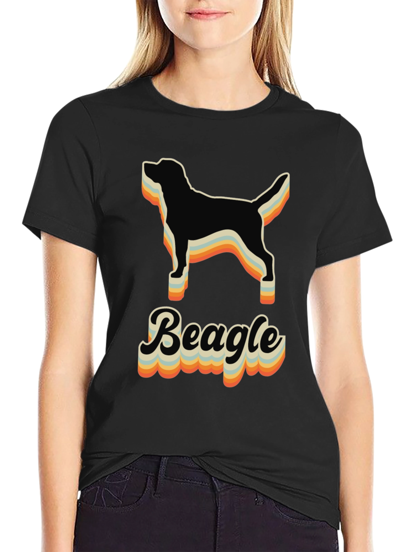 Retro Beagle Dog T-Shirt