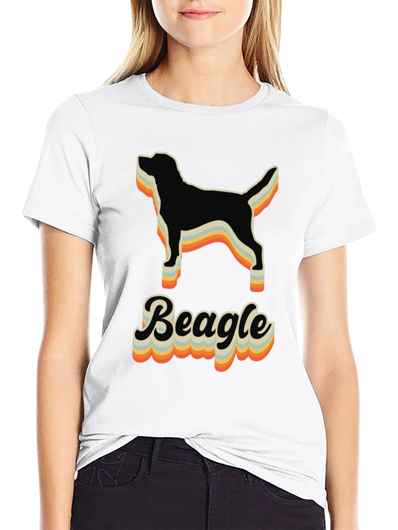 Retro Beagle Dog T-Shirt