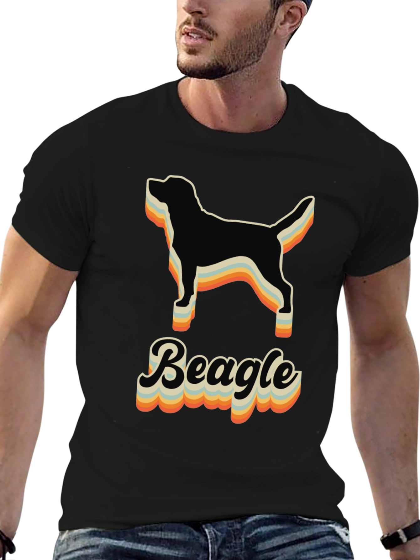 Retro Beagle Dog T-Shirt
