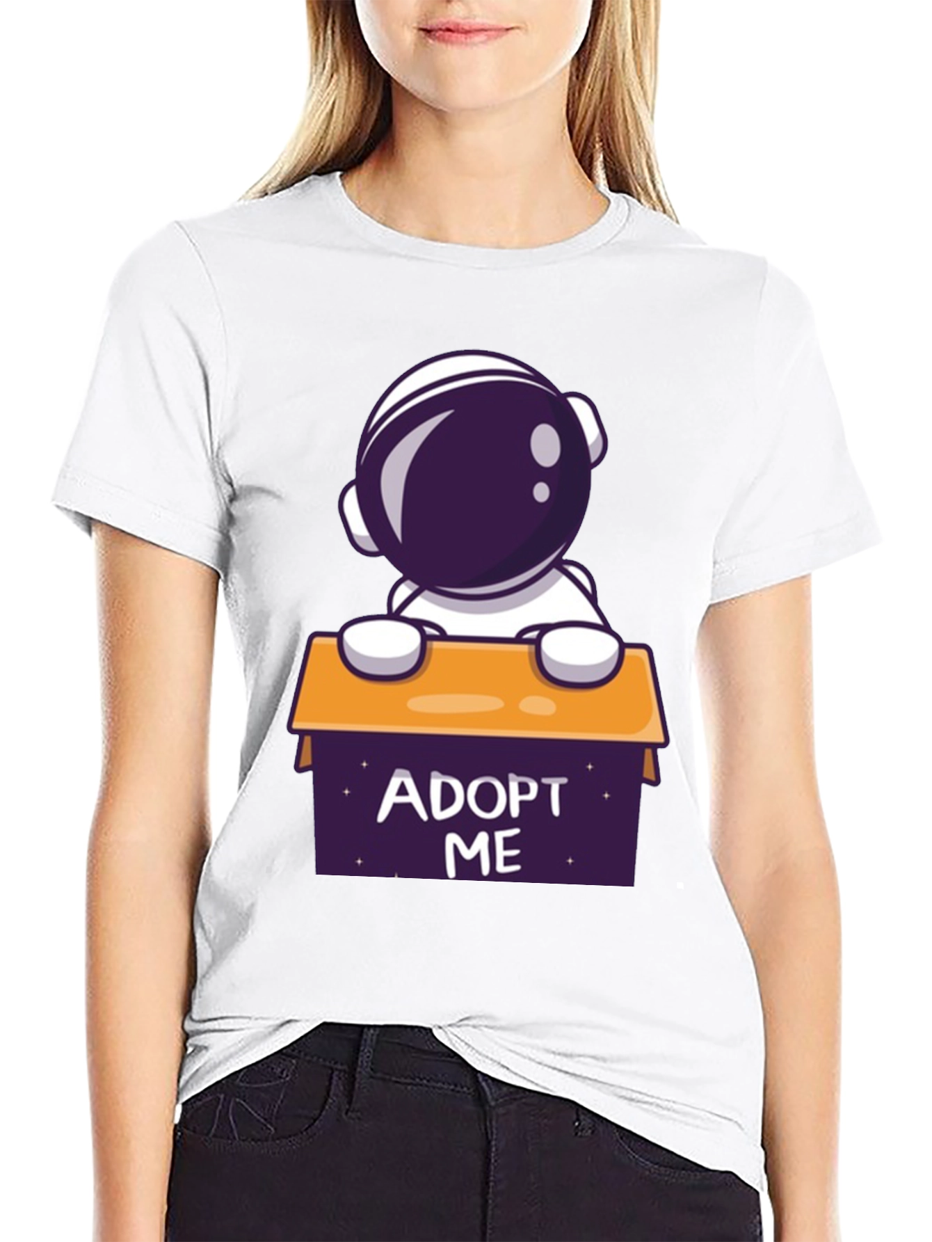 Adopt Me Astronaut Graphic T-Shirt - Space Lover Tee