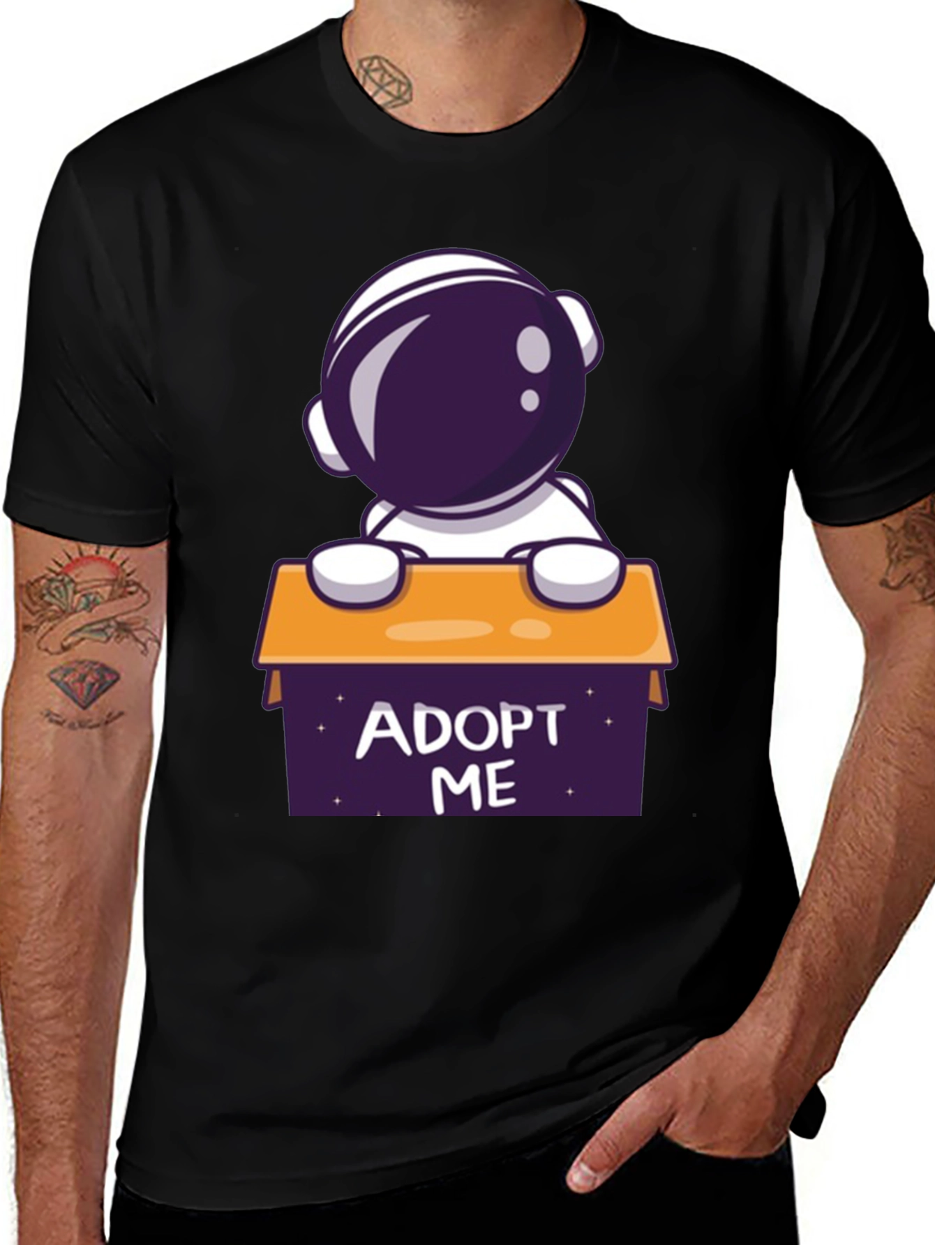 Adopt Me Astronaut Graphic T-Shirt - Space Lover Tee