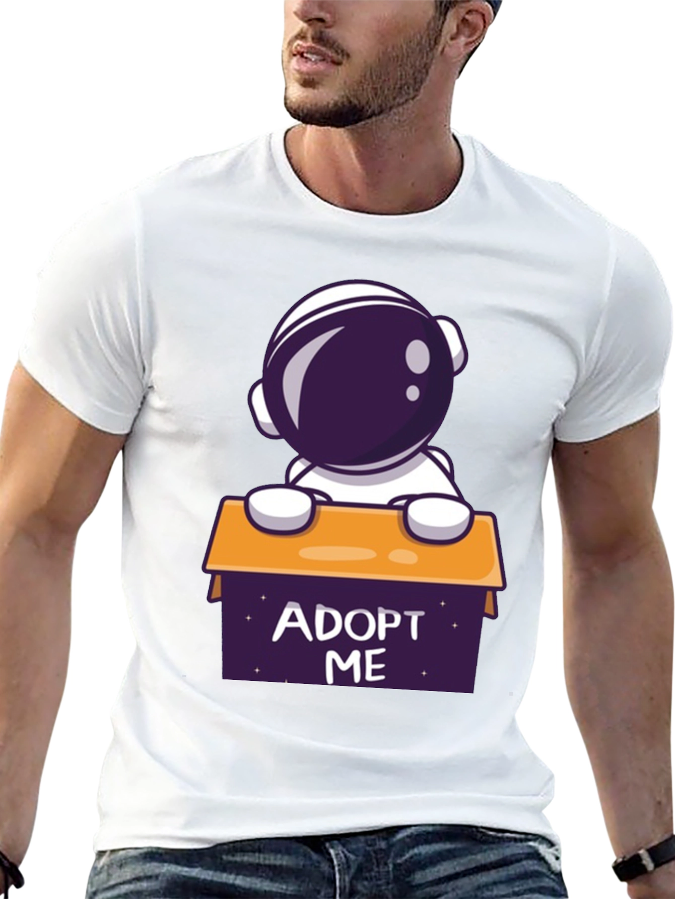 Adopt Me Astronaut Graphic T-Shirt - Space Lover Tee