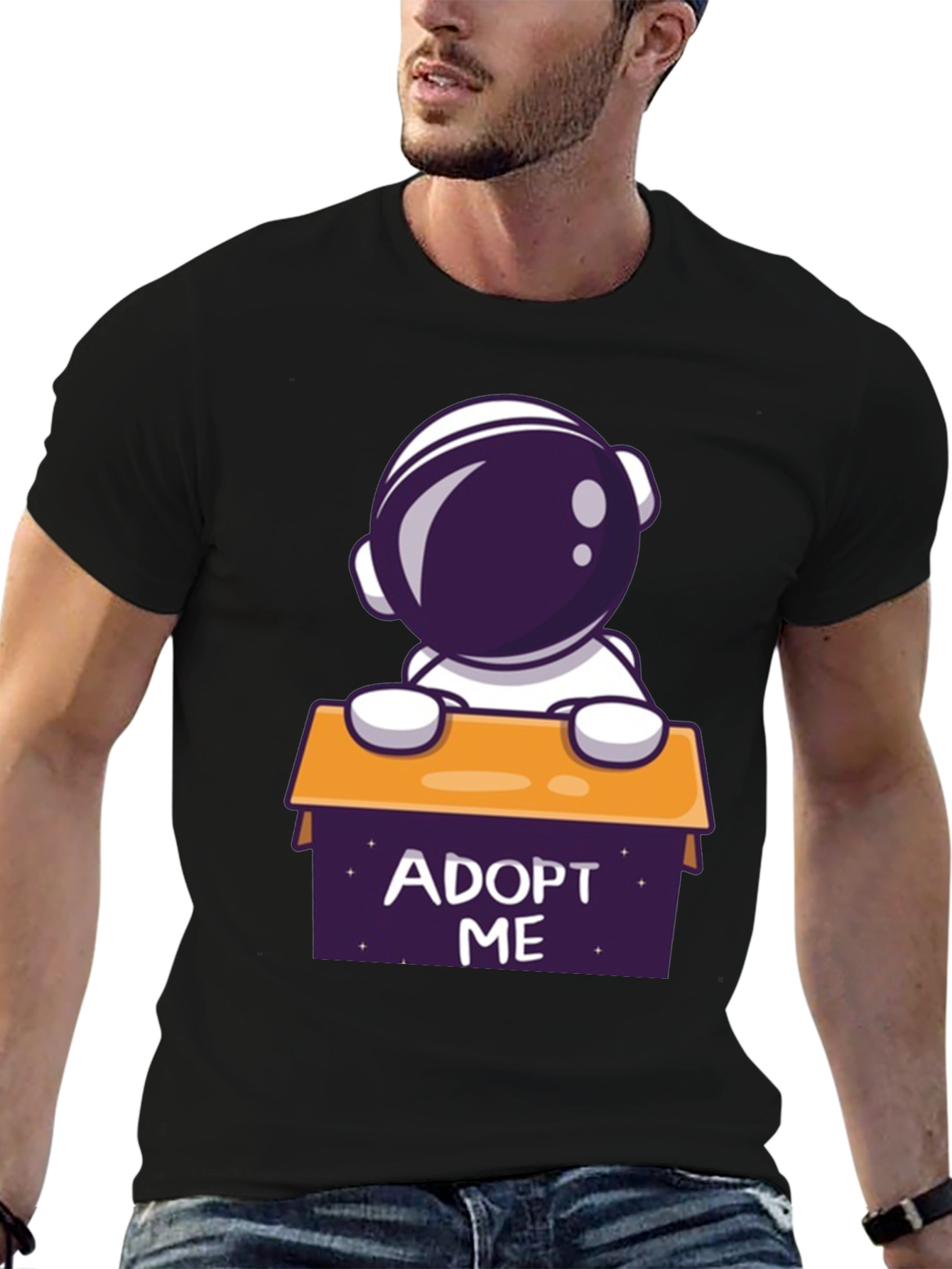 Adopt Me Astronaut Graphic T-Shirt - Space Lover Tee
