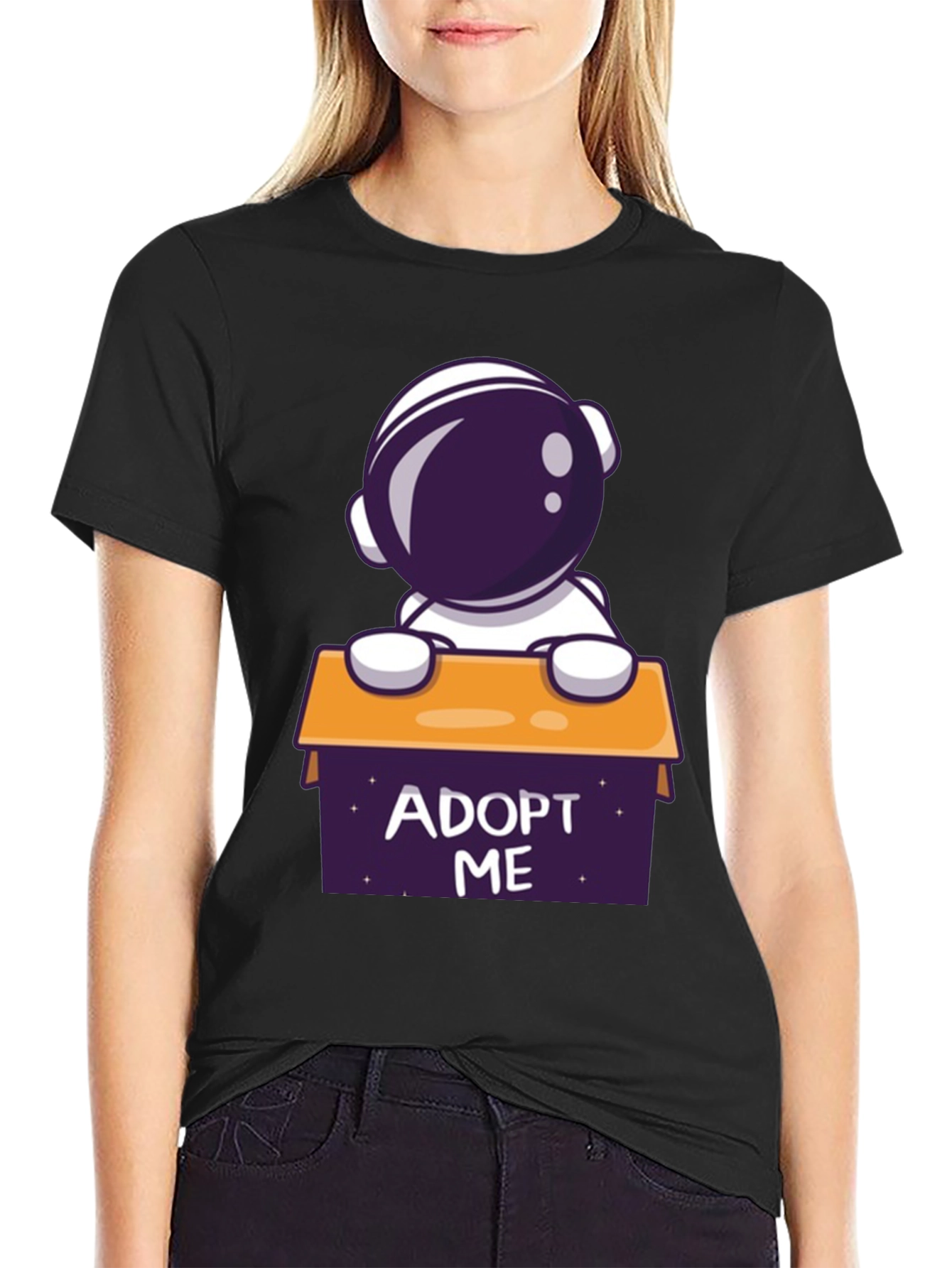 Adopt Me Astronaut Graphic T-Shirt - Space Lover Tee