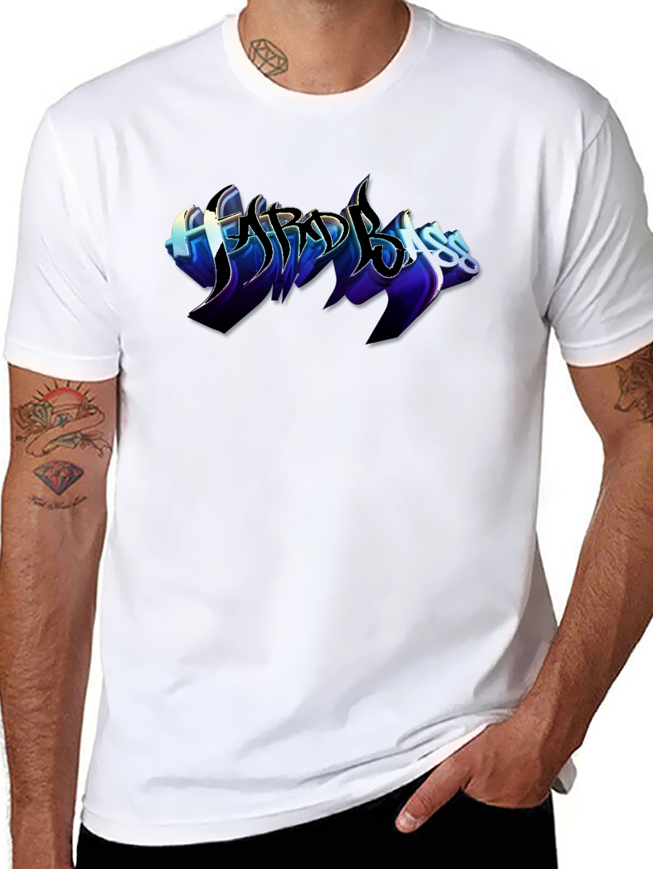 Hard Bass T-Shirt - Graphic Tee