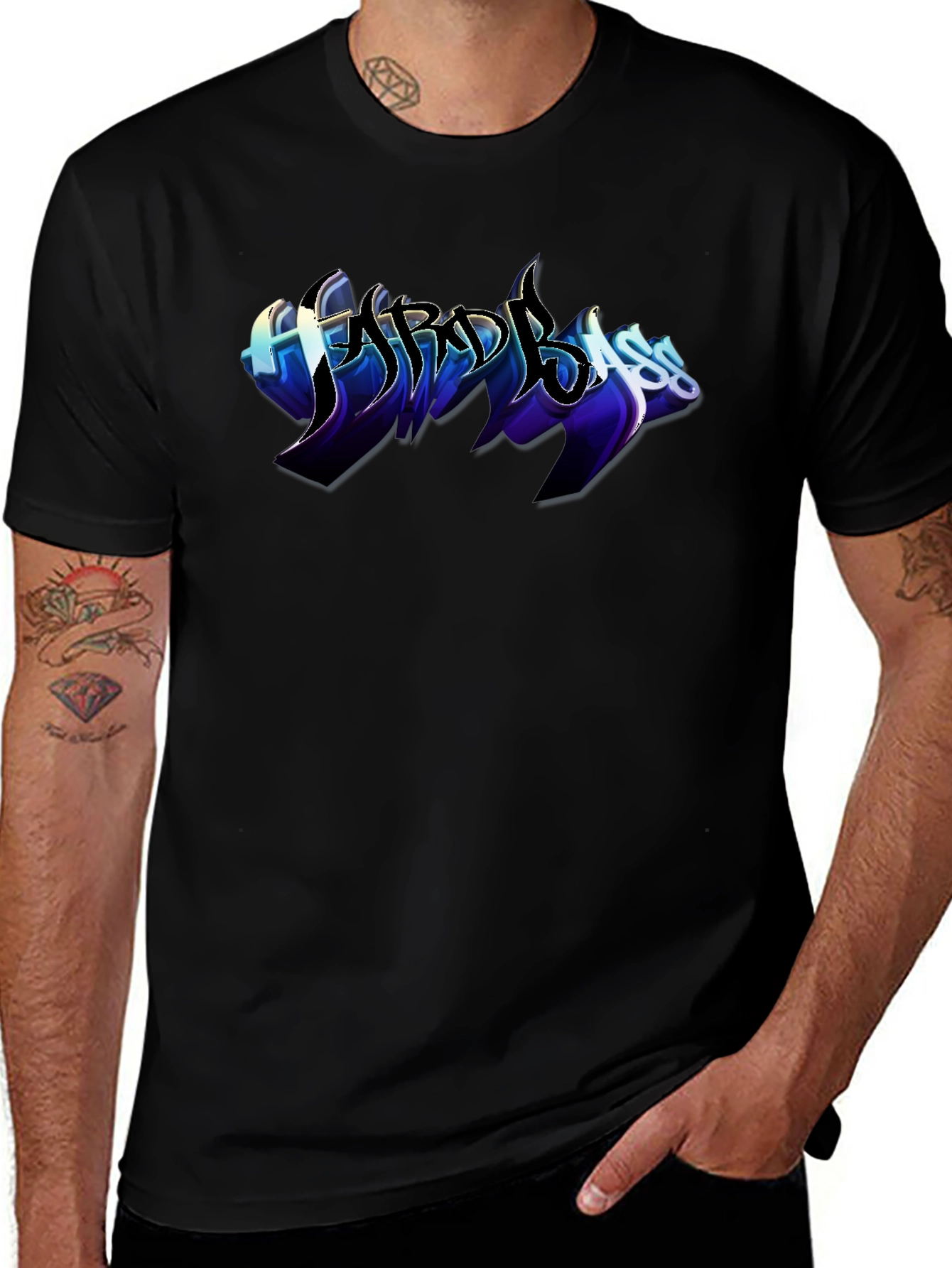 Hard Bass T-Shirt - Graphic Tee