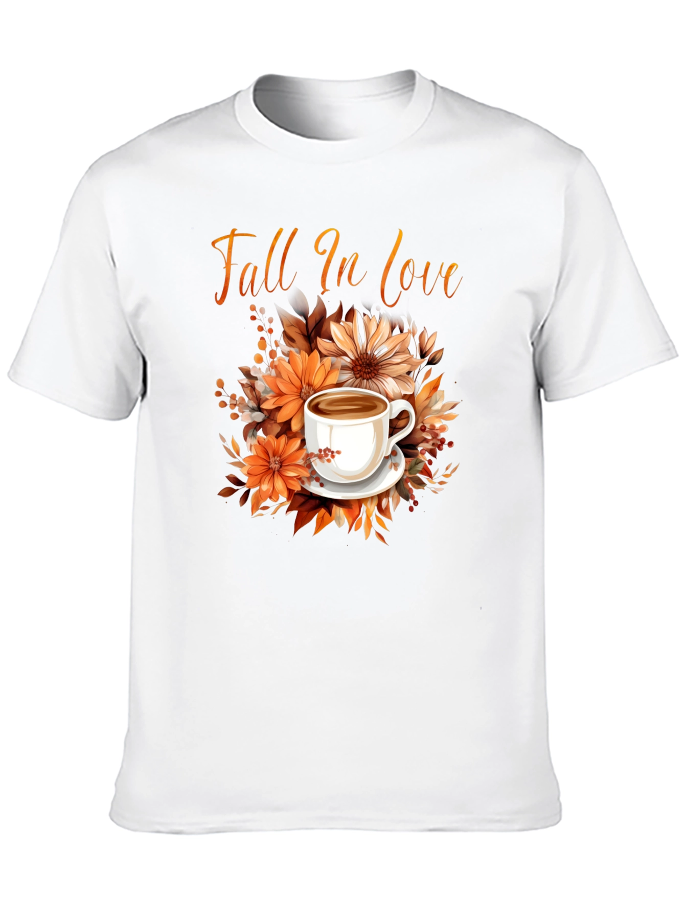 Fall In Love Coffee T-Shirt