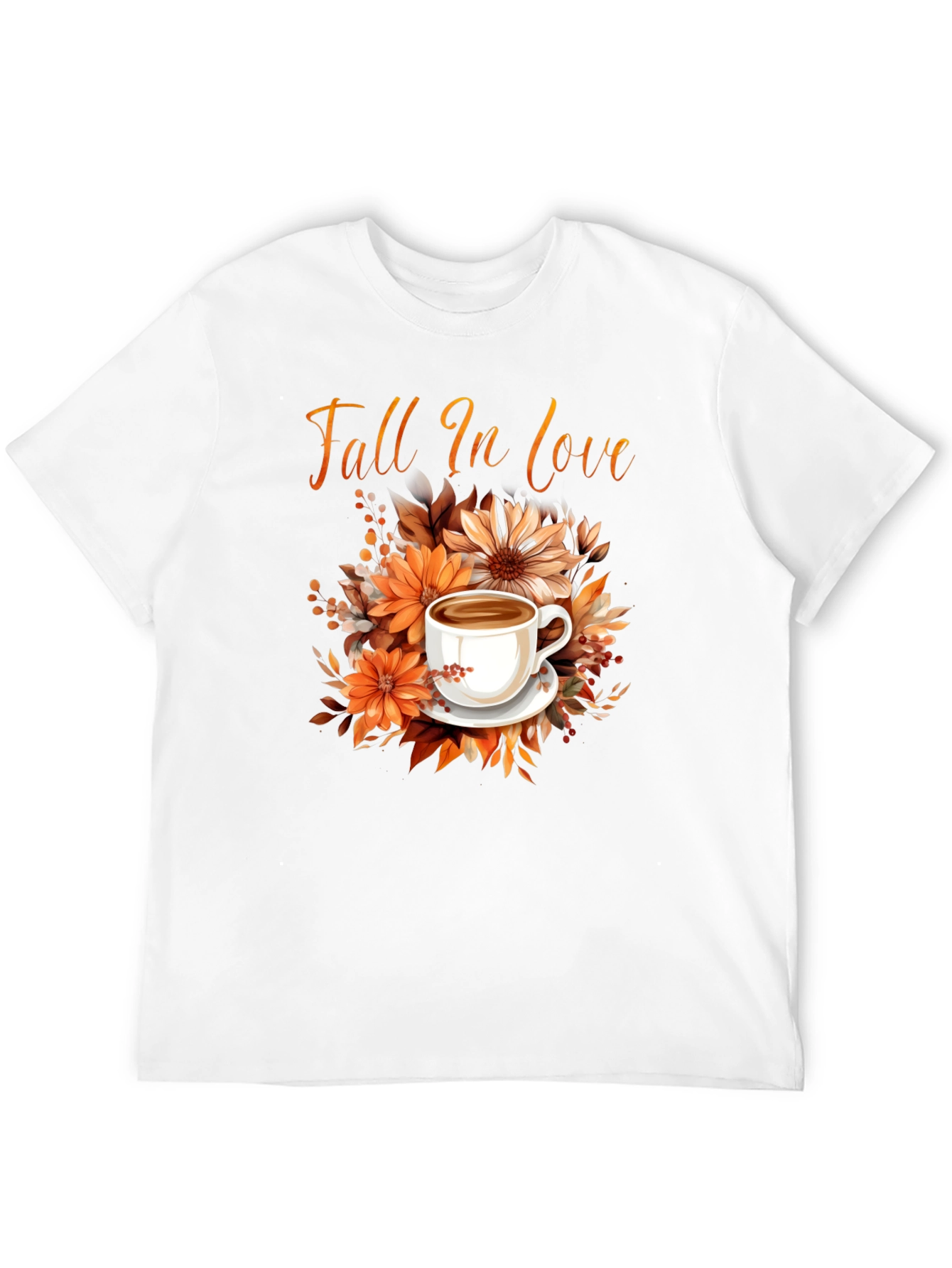 Fall In Love Coffee T-Shirt