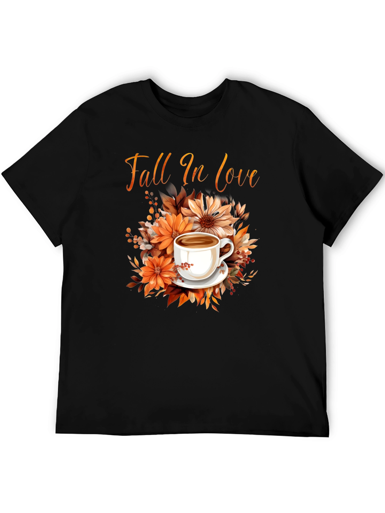 Fall In Love Coffee T-Shirt