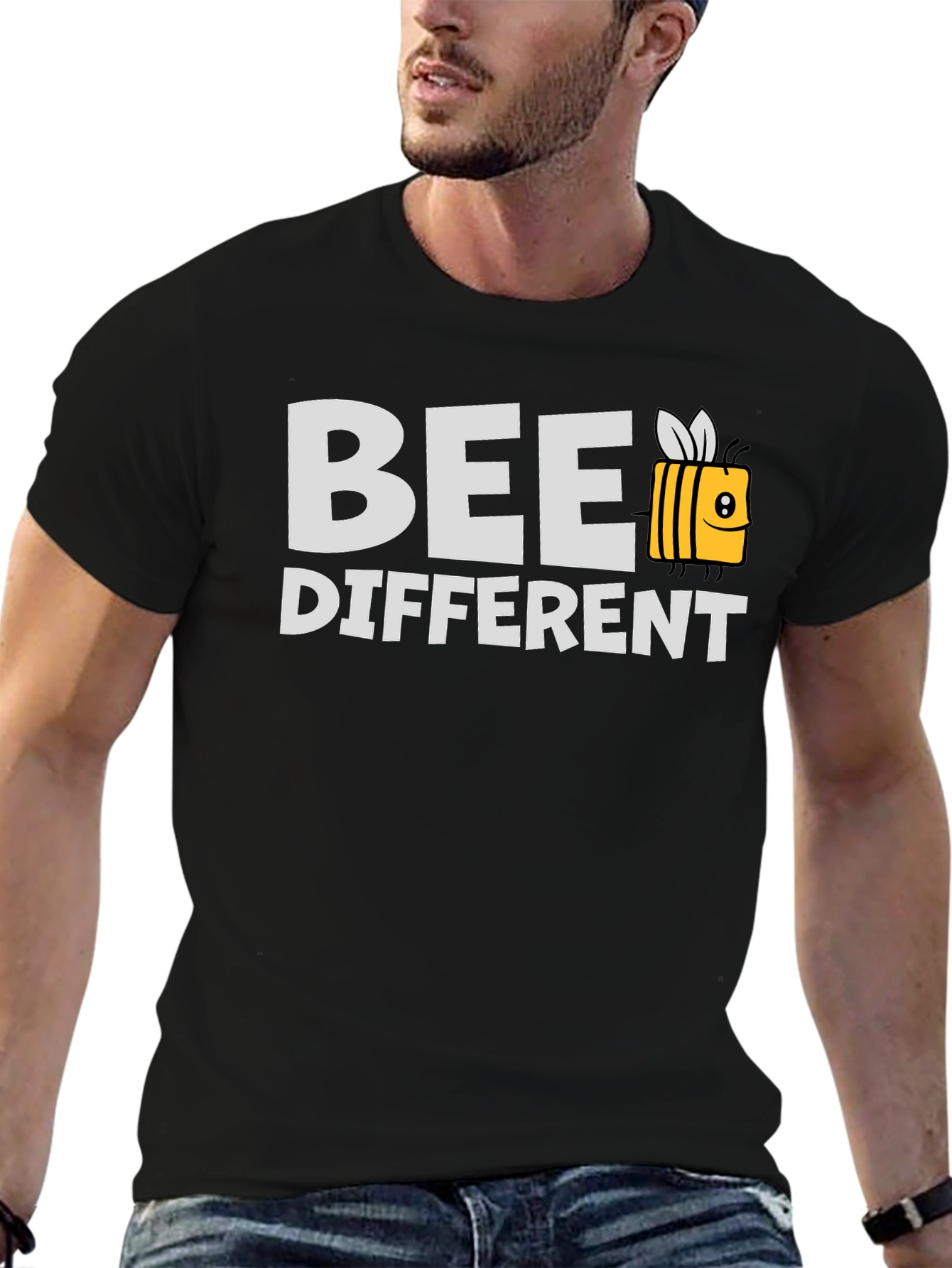 Bee Different Graphic T-Shirt