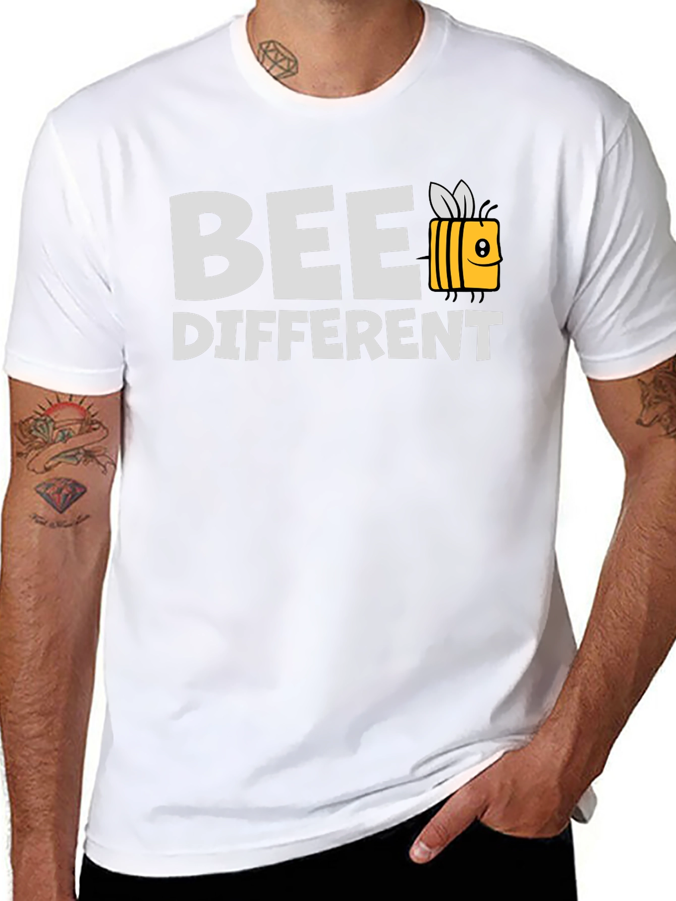 Bee Different Graphic T-Shirt